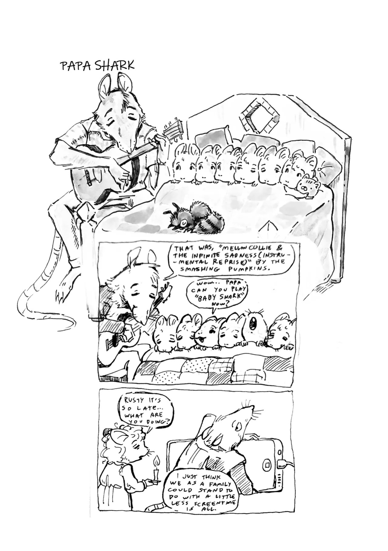 [Bedupolker] From Under the Aspen Grove (A Mouseworld Comic Compilation)