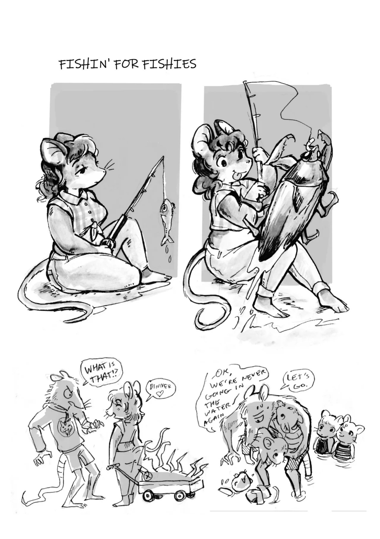 [Bedupolker] From Under the Aspen Grove (A Mouseworld Comic Compilation)