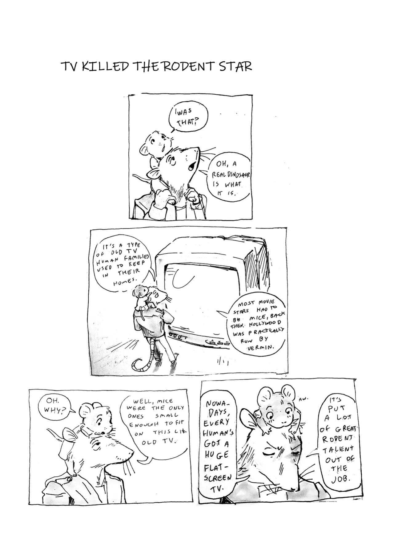 [Bedupolker] From Under the Aspen Grove (A Mouseworld Comic Compilation)