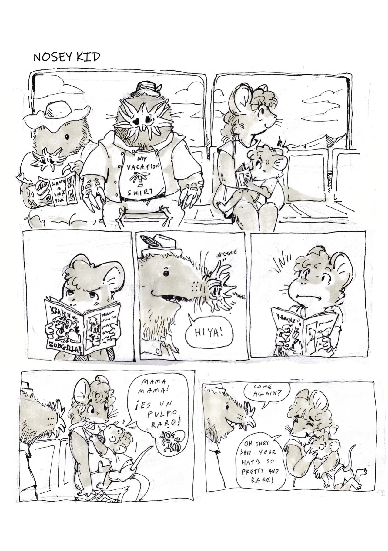 [Bedupolker] From Under the Aspen Grove (A Mouseworld Comic Compilation)