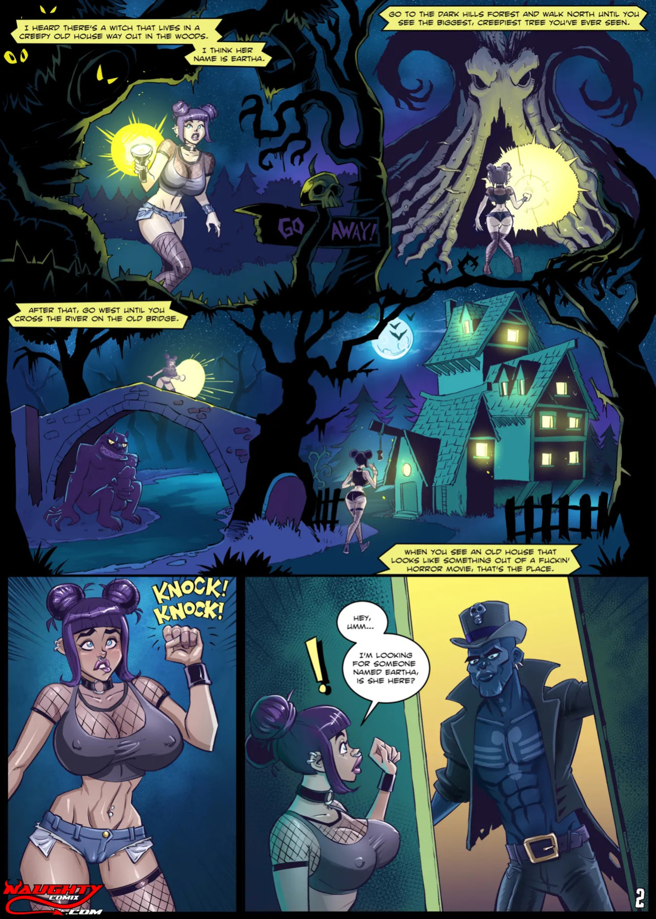 [NaughtyComix (Penerotic) Eva vs Evil #1-3 [ongoing]