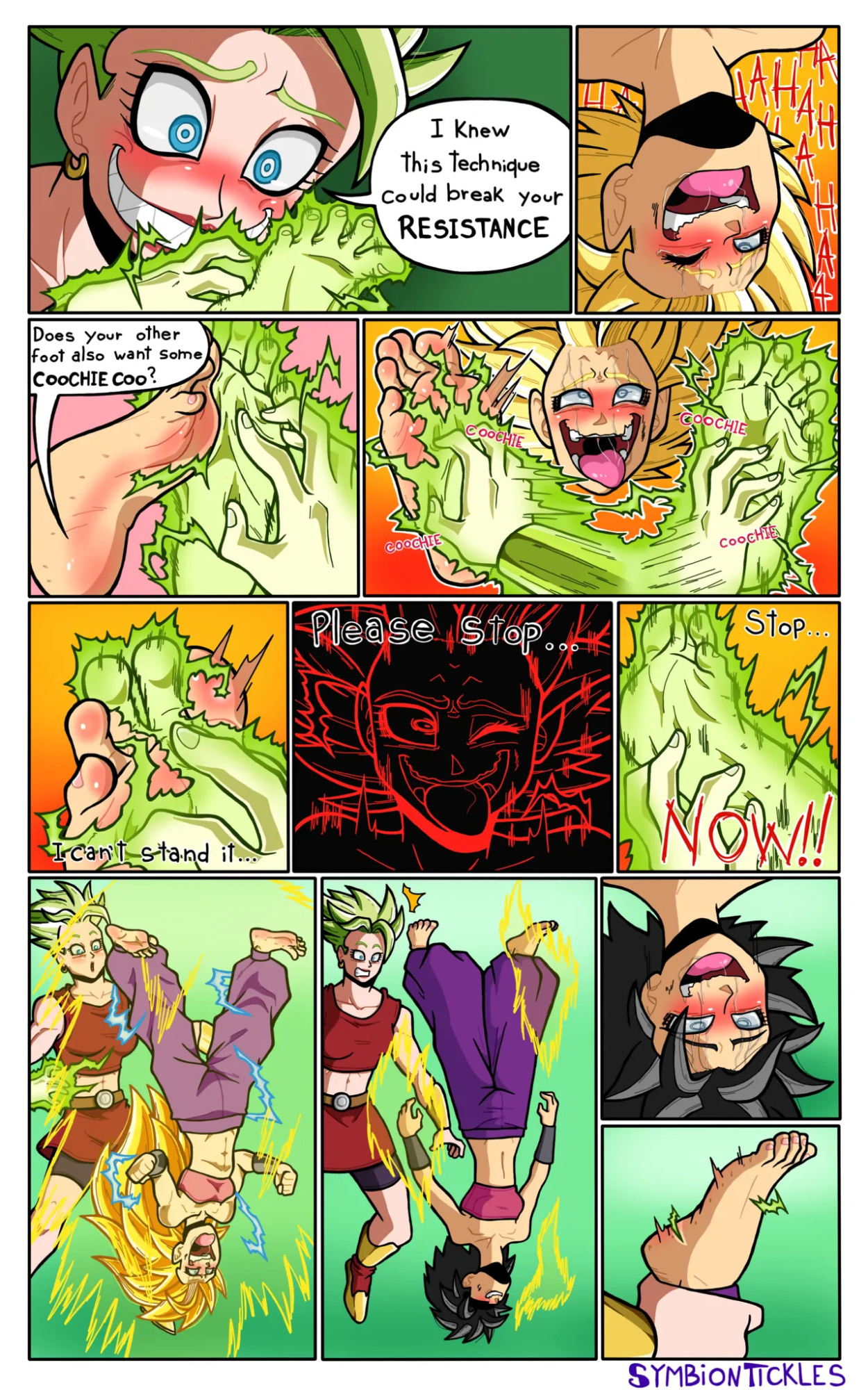 [SymbionTickles] Tickle Training
