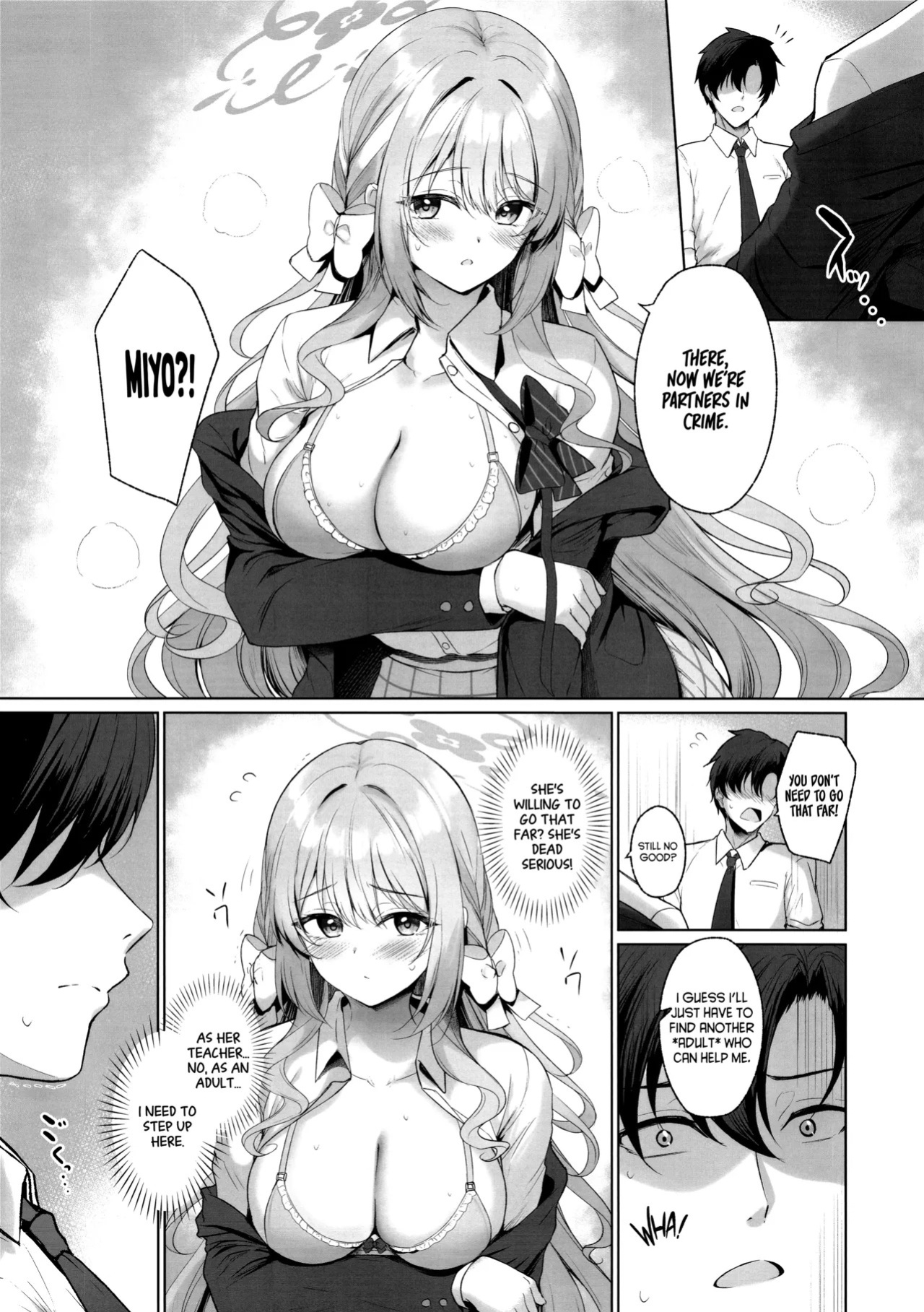 (C107) [Twilight Road (Tomo)] KORE HA ZENBU SENSEI NO SEIDESUKARA. + "Gouhou" deshitara... Daijoubu desu (Blue Archive) [English] [Tea Party Scans]