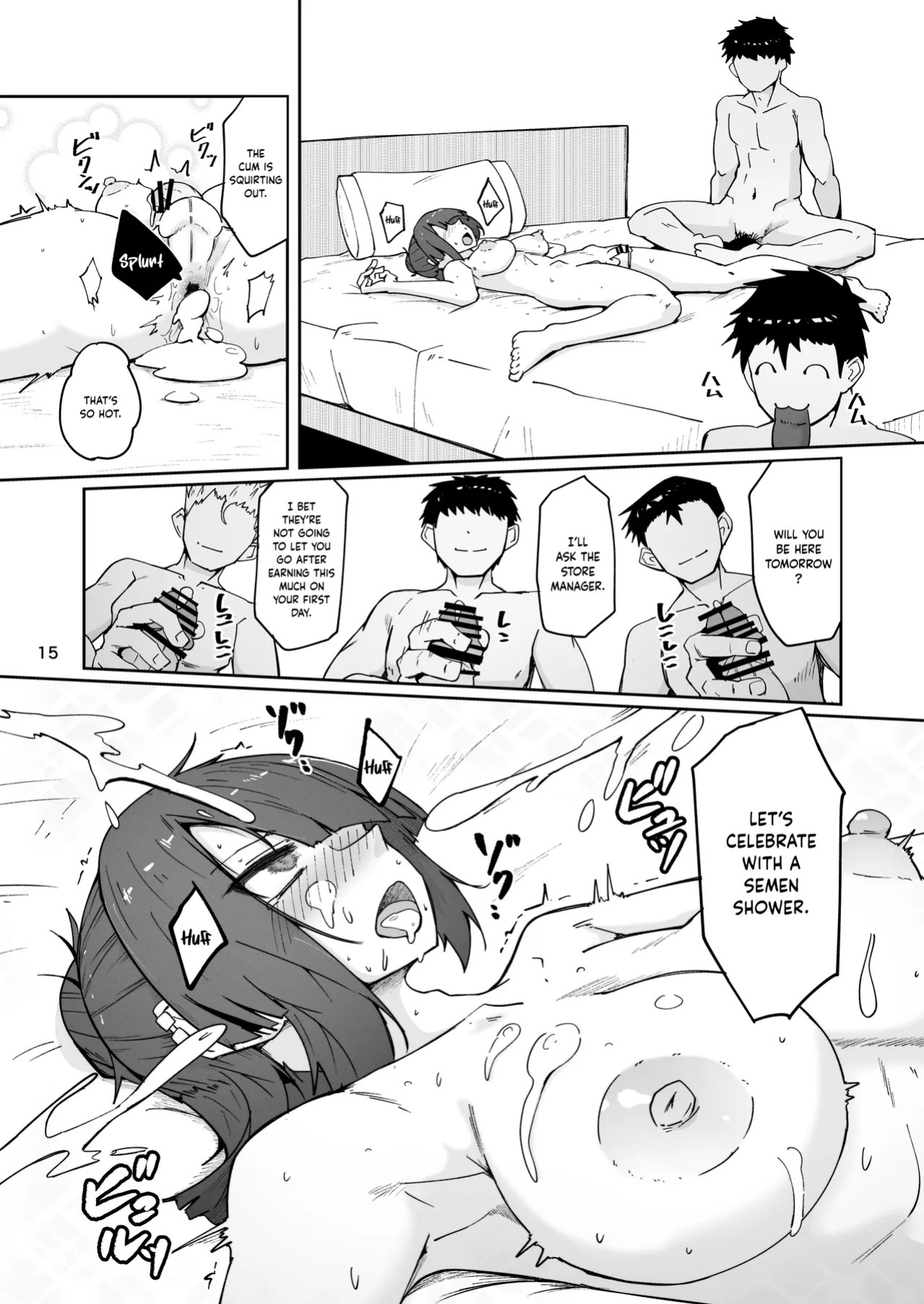 [Zenshuu Bougyo (Sin Iti)] Dōshite Baito-saki Ga Fūzoku no Jōnanda⁉ / Why Am I Being Hired To Be A Brothel Girl?! [Digital] [English] {Doujins.com}