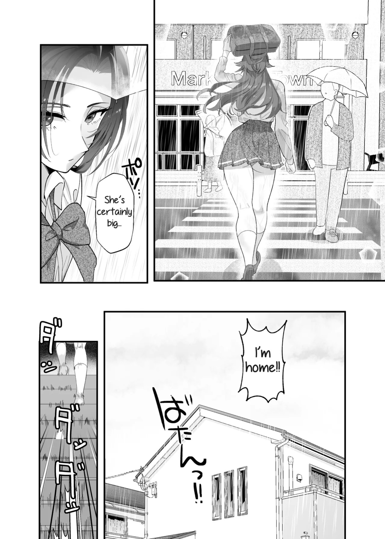 [The Devil You Know (Ihogawa)] Oogataken Joshi dakedo Nakami Chiwawa de Chikubi mo Yowai | She's a Large Dog-type, but Inside She's a Chihuahua and Weak at the Nipples [English] [Digital]
