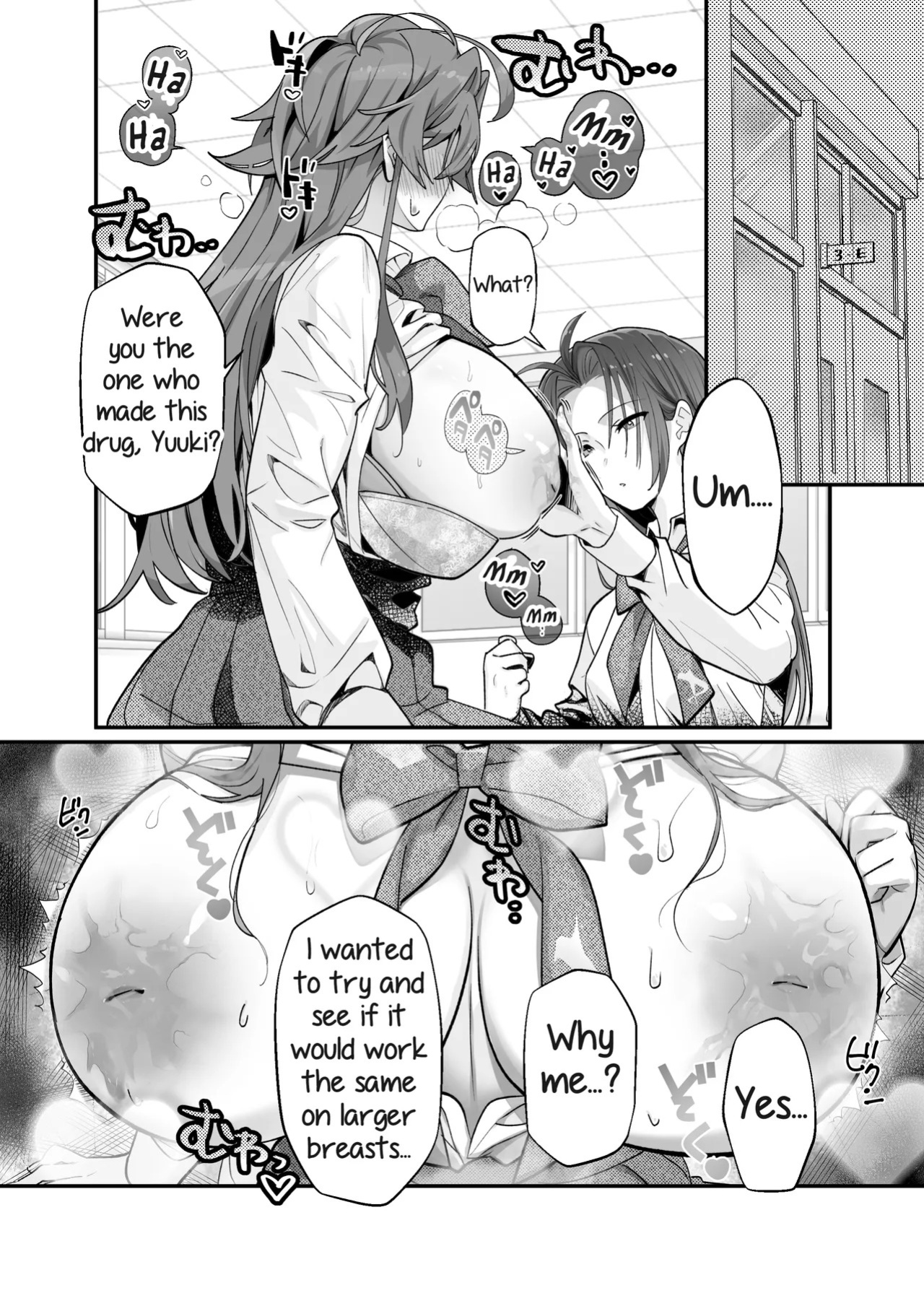 [The Devil You Know (Ihogawa)] Oogataken Joshi dakedo Nakami Chiwawa de Chikubi mo Yowai | She's a Large Dog-type, but Inside She's a Chihuahua and Weak at the Nipples [English] [Digital]