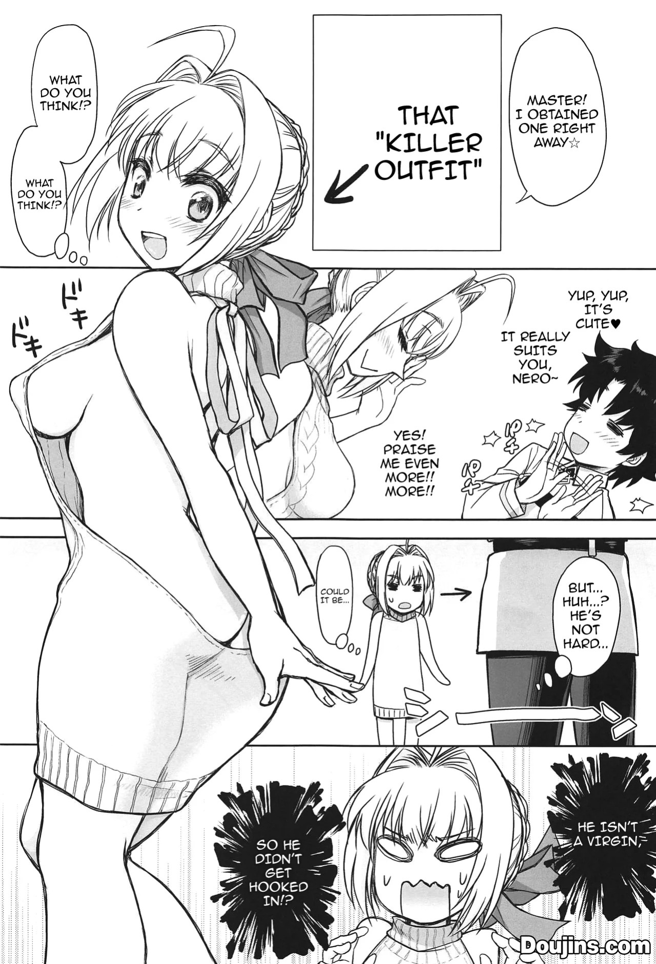 (COMIC1☆15) [Jyaraya (Morishima Petit)] Lingerie Koutei o Dounika Shichaitai! | I Want to Do Something About the Lingerie Empress! (Fate/Grand Order) [English] {Doujins.com}