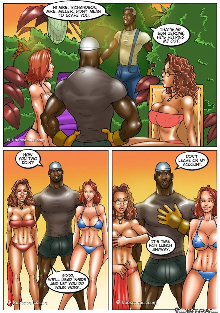 [Kaos] The Wife And The Black Gardeners (Full Comic)