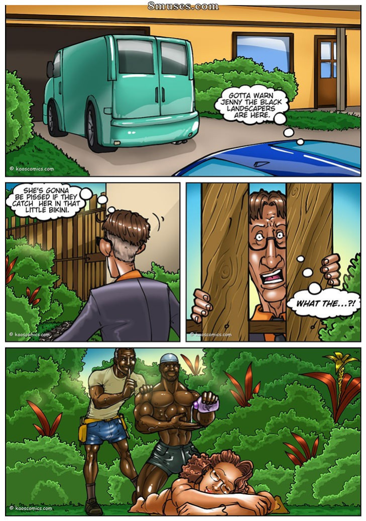 [Kaos] The Wife And The Black Gardeners (Full Comic)