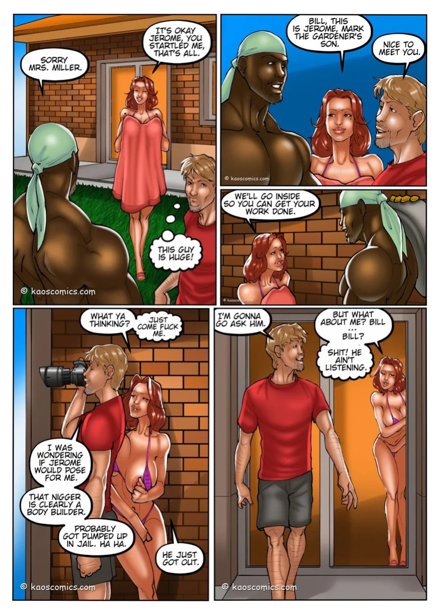 [Kaos] The Wife And The Black Gardeners (Full Comic)