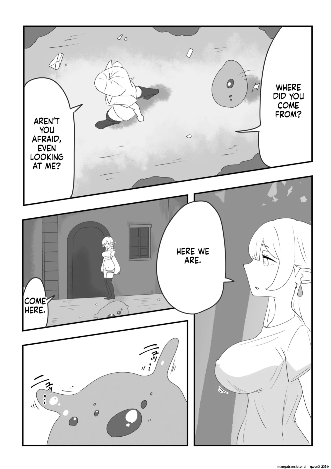 [TAOPOPO] Minarenai Shokushu Slime o Hirotta Dakenanoni (SCANMTL)
