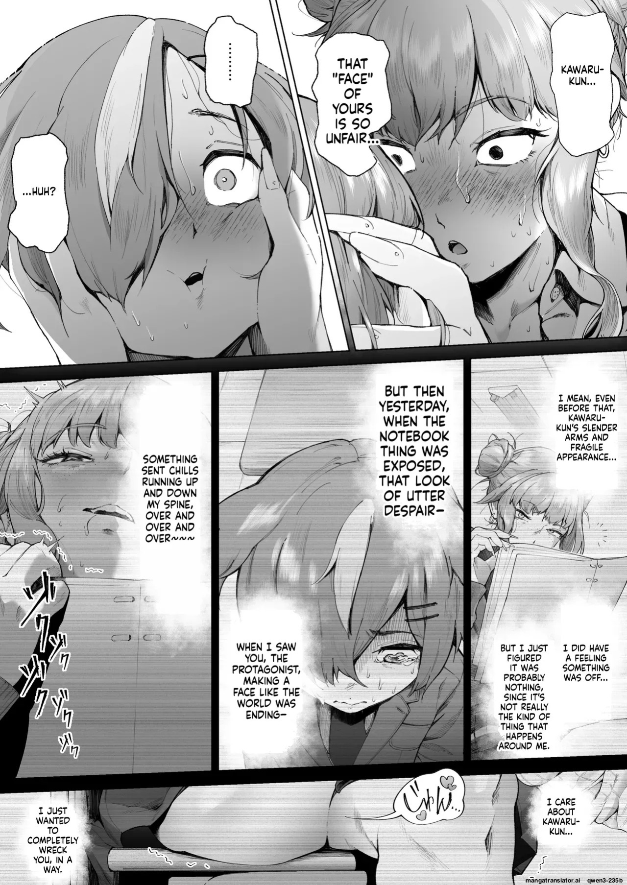 [Love Tororon (Benten Korehito)] Hey, aren't you using me as your "fap material"? ~The story of how I got caught using the tall, gal-type girl in my class as my fap material