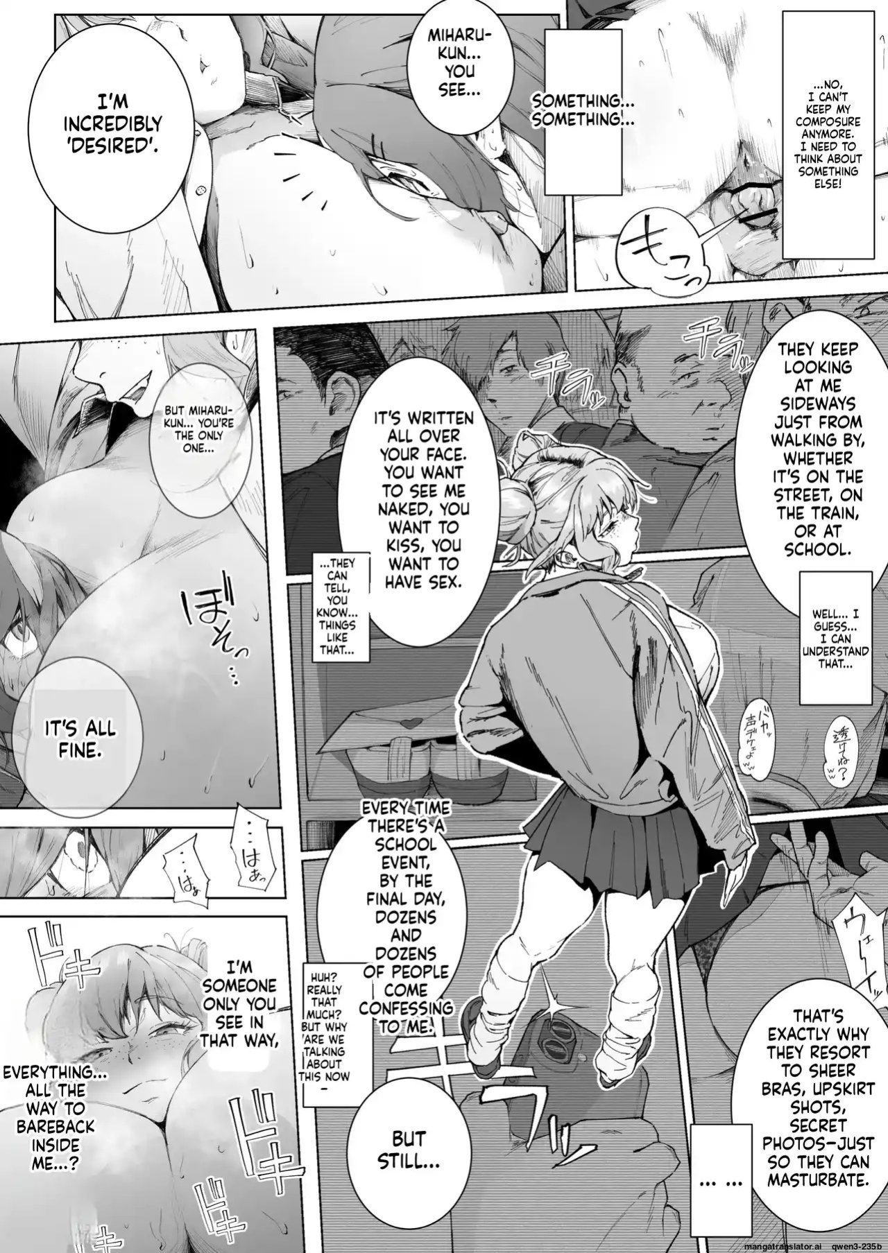 [Love Tororon (Benten Korehito)] Hey, aren't you using me as your "fap material"? ~The story of how I got caught using the tall, gal-type girl in my class as my fap material
