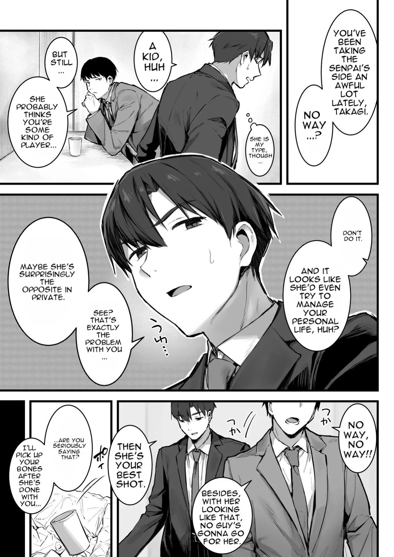 [Rockydou (Akane)] Pride no Takai Onna Joushi ga Kouhai Otoko ni Wakara sareru Hanashi [English]