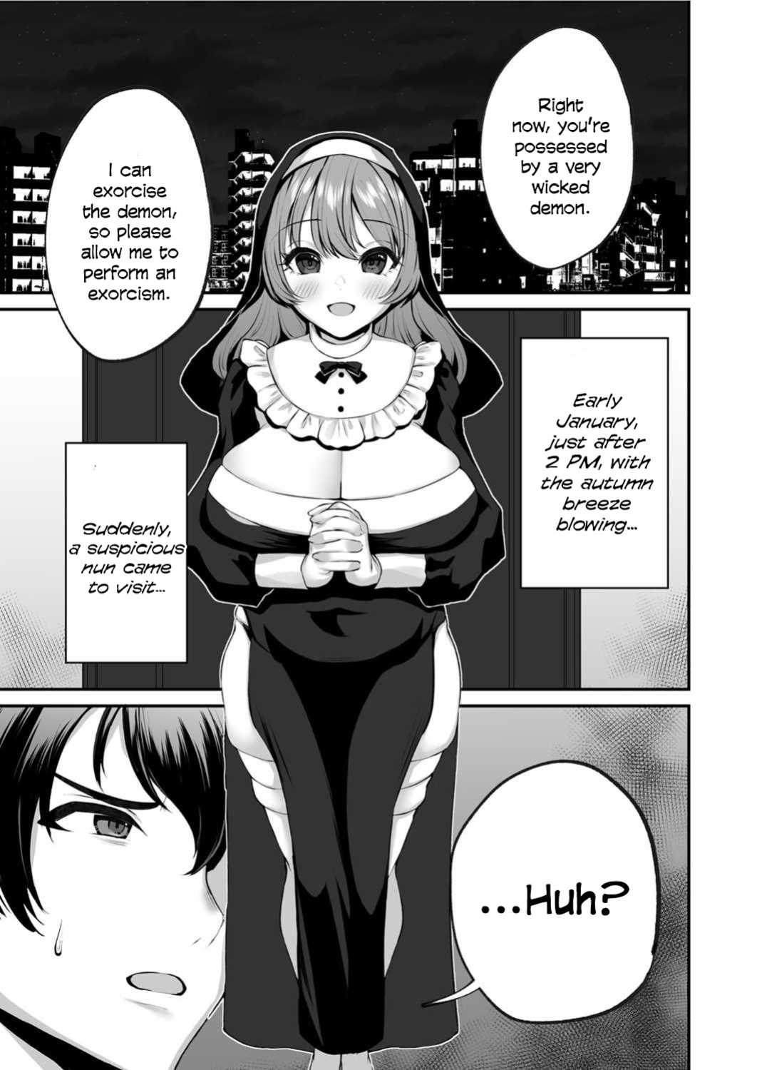 [Morino Koala] Sister Ema no Ecchi na Oshikake Akuma Harai [English]