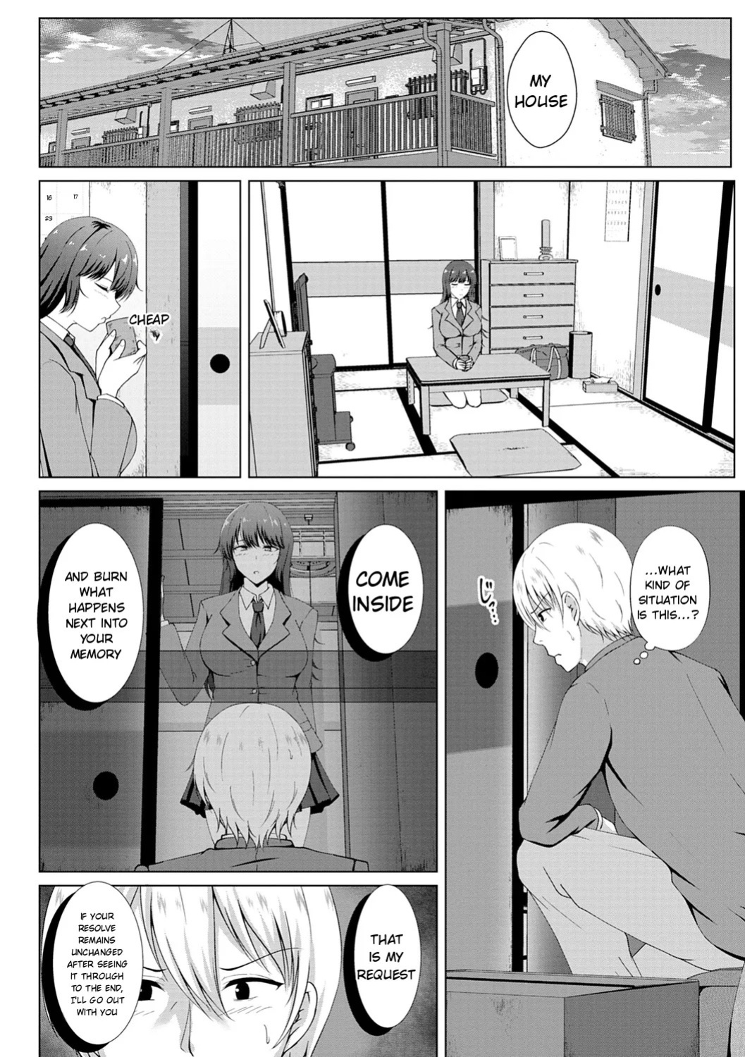 [Toono Suika] Tomodachi Ijou Netorare Miman - Friend or more, less than NTR [Digital] [English]