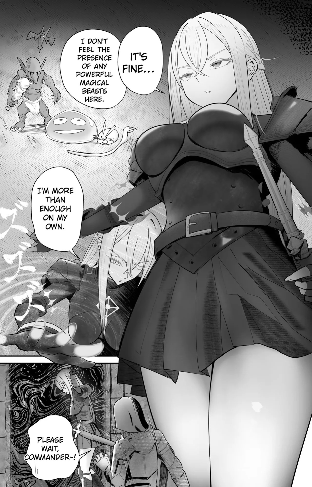 [Pomi Sword] Saimin Zenra Dungeon ~Watashi ga Haiboku suru Wake Nakarou~ | Hypnosis Nude Dungeon: There’s No Way I’d Lose [English]