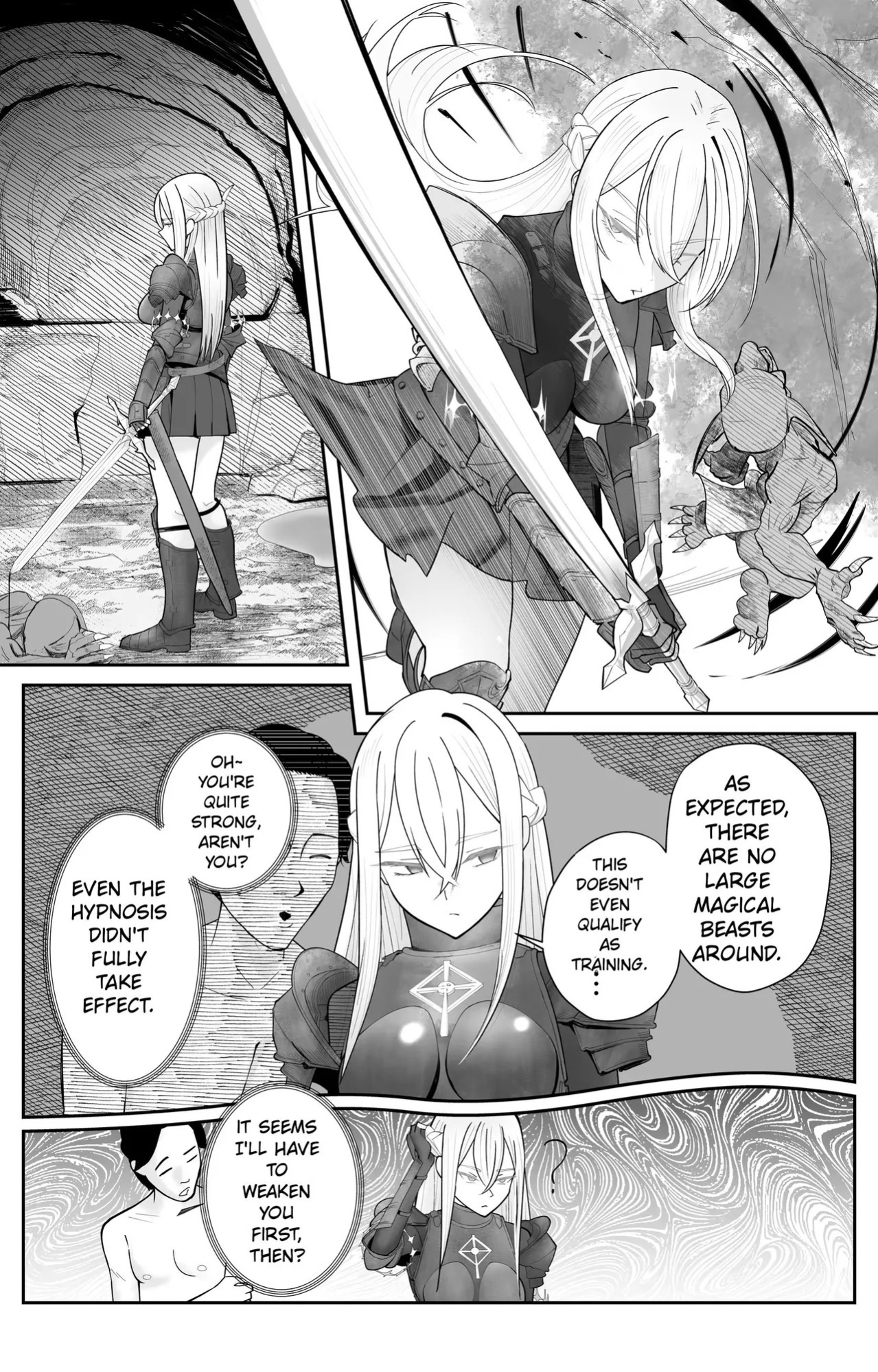 [Pomi Sword] Saimin Zenra Dungeon ~Watashi ga Haiboku suru Wake Nakarou~ | Hypnosis Nude Dungeon: There’s No Way I’d Lose [English]
