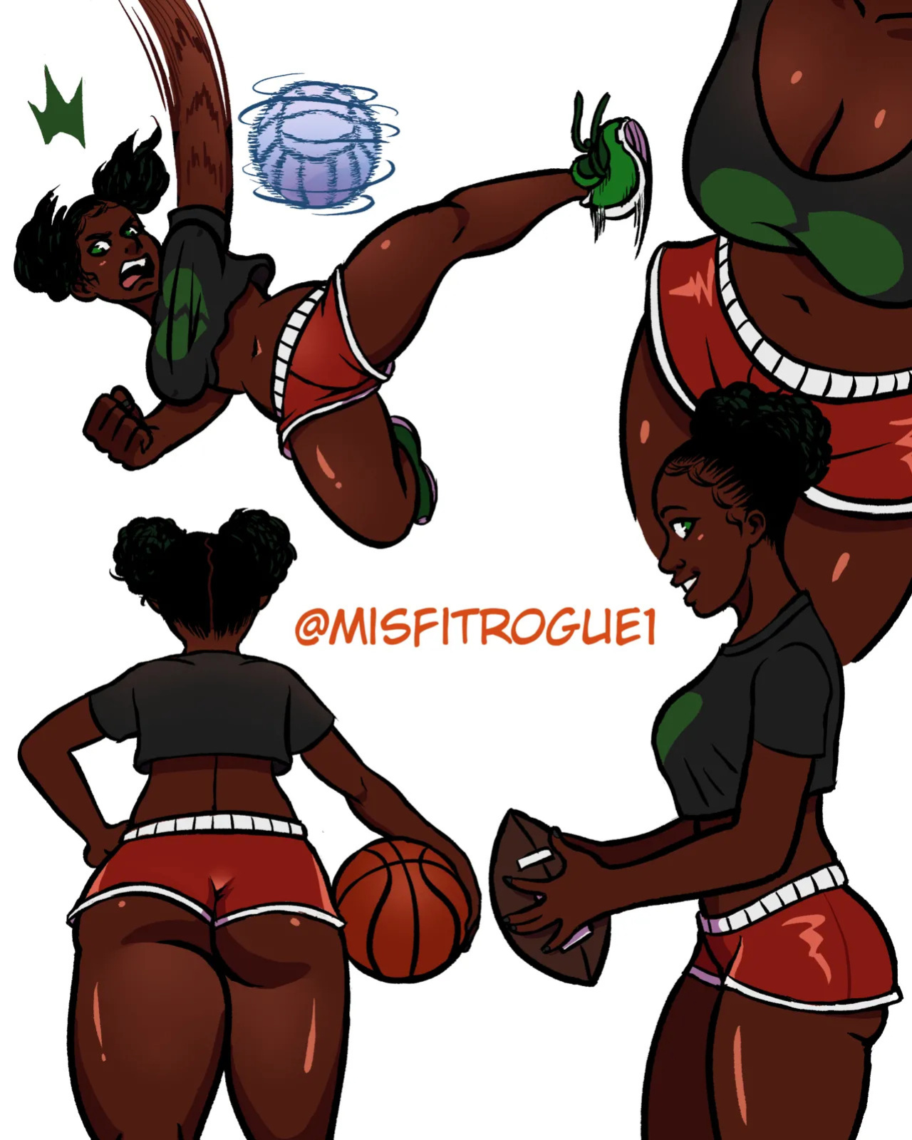 [misfitrogueart] Renee Beaucorps and Jenny Hunter