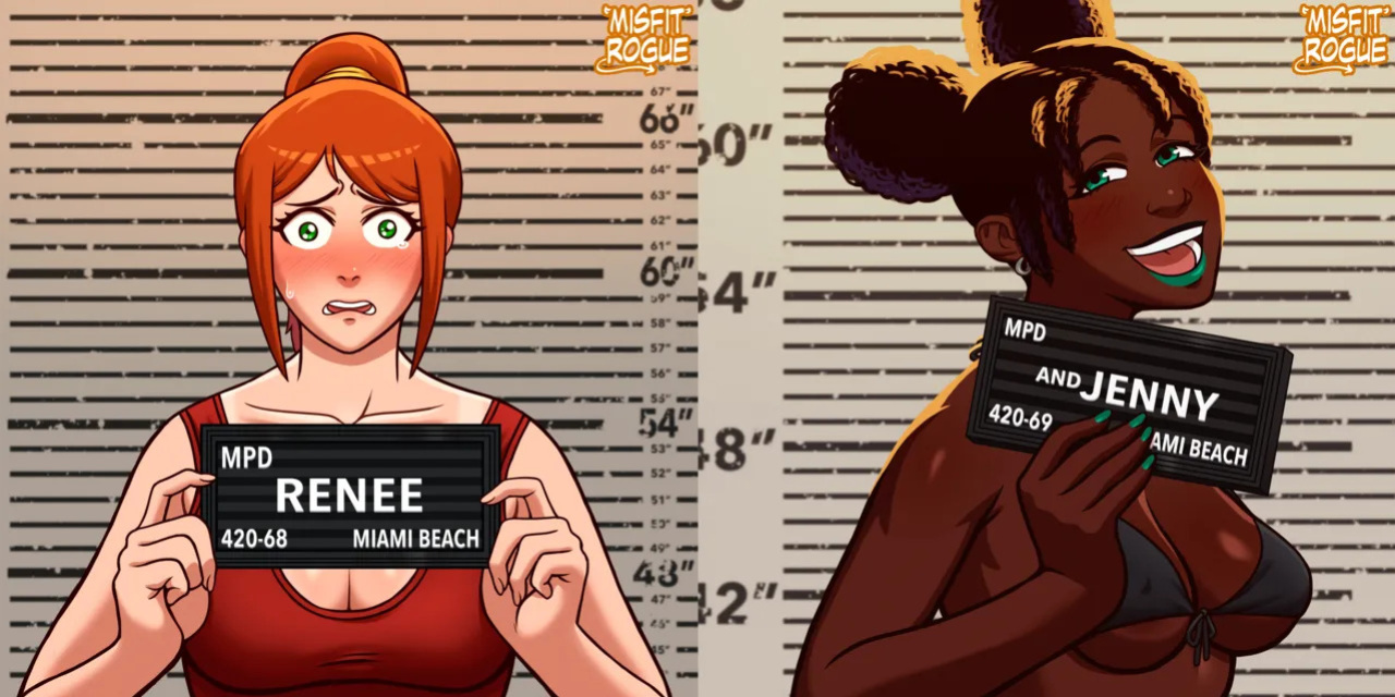[misfitrogueart] Renee Beaucorps and Jenny Hunter