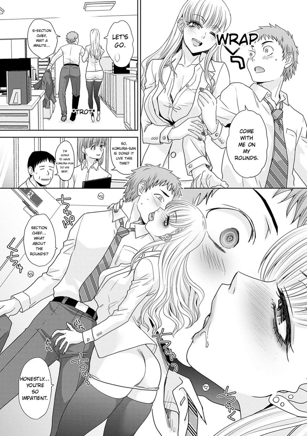[Itaba Hiroshi] Tsukiyono Kachou wa Gal o Yamerarenai - Tsukiyono The manager can't quit a gal [English]