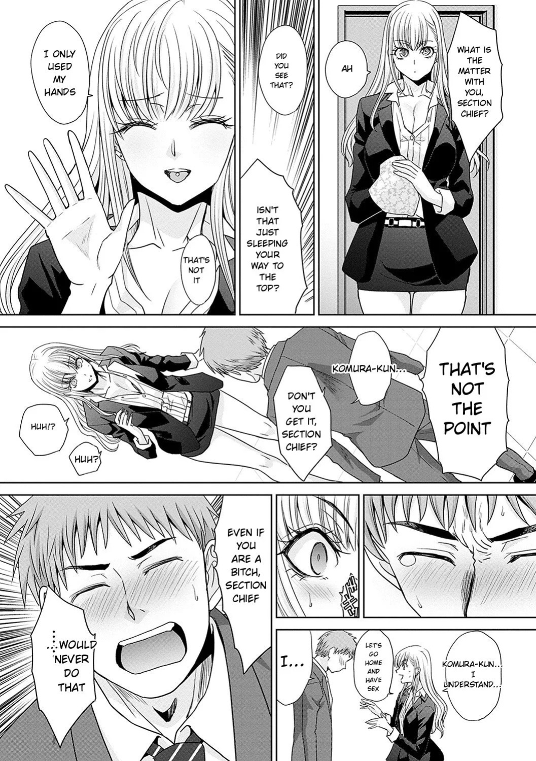 [Itaba Hiroshi] Tsukiyono Kachou wa Gal o Yamerarenai - Tsukiyono The manager can't quit a gal [English]