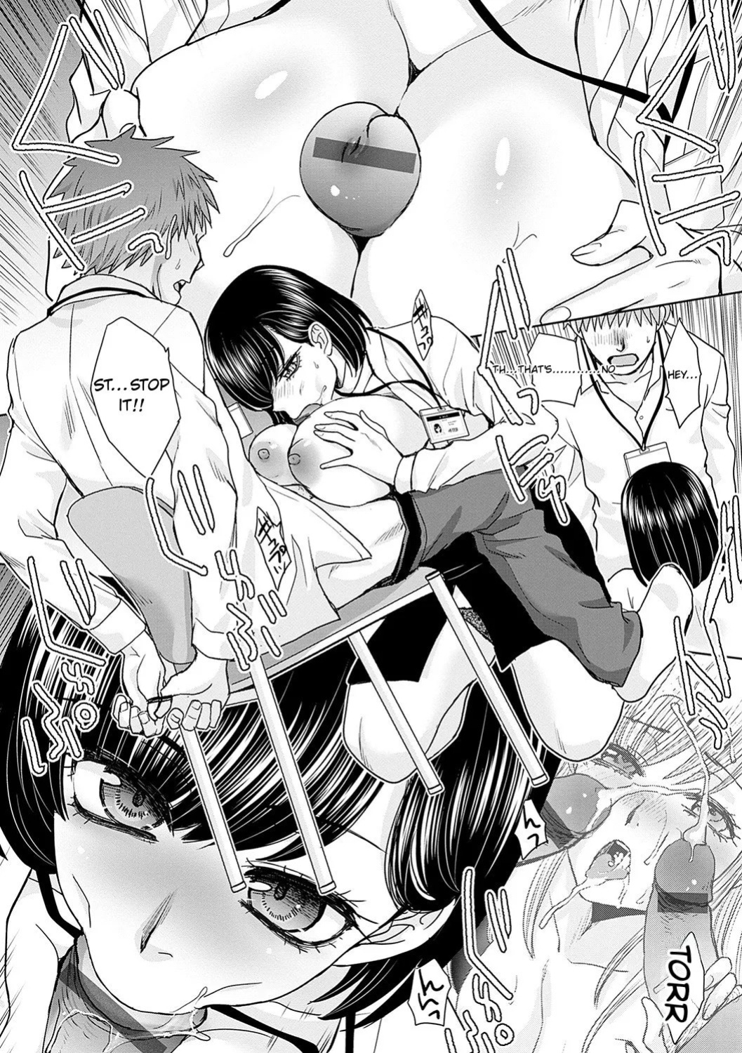 [Itaba Hiroshi] Tsukiyono Kachou wa Gal o Yamerarenai - Tsukiyono The manager can't quit a gal [English]