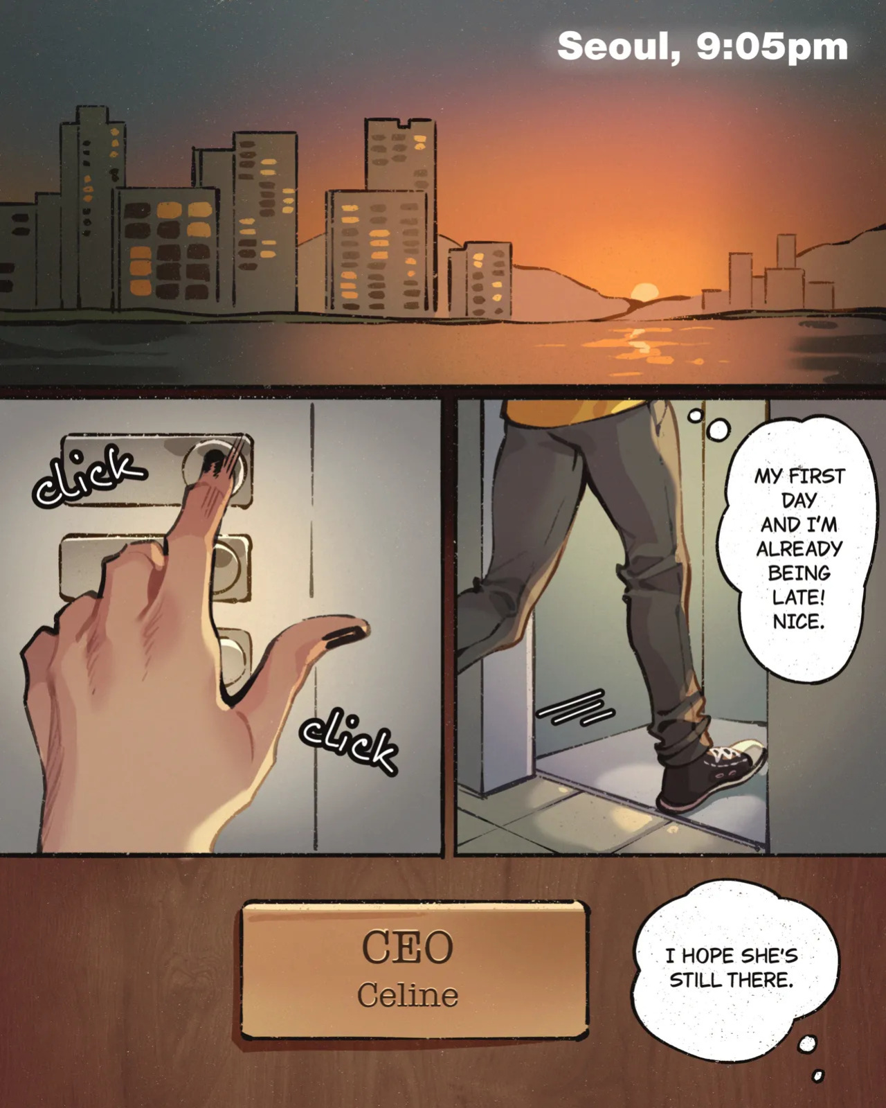 [ahageao] Zoemira Office AU Comic (ONGOING)