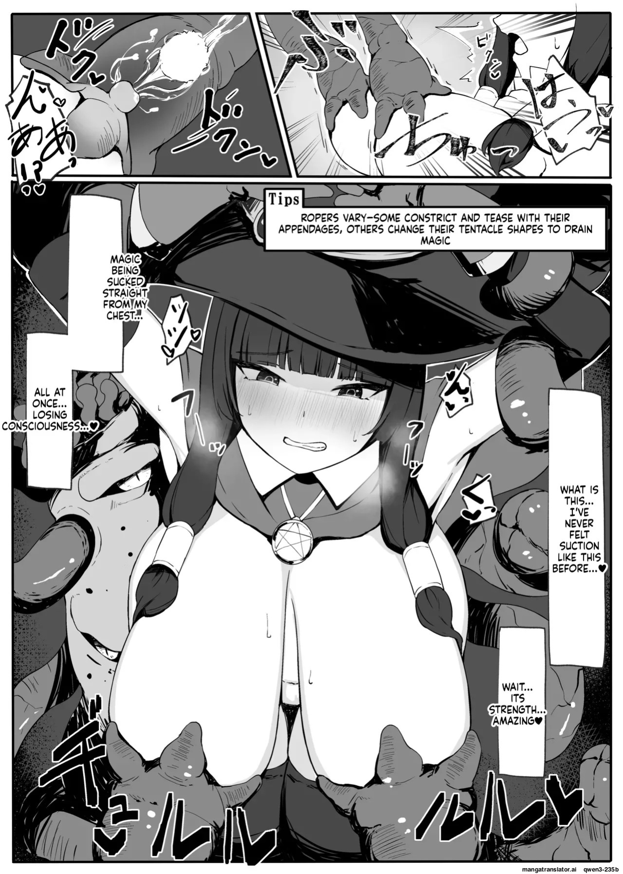 [Omochi no Mochiya (Numamochi)] Saikyou Witch ga Zako Monster-tachi ni Haiboku Suru Hanashi [English] [SCANMTL]