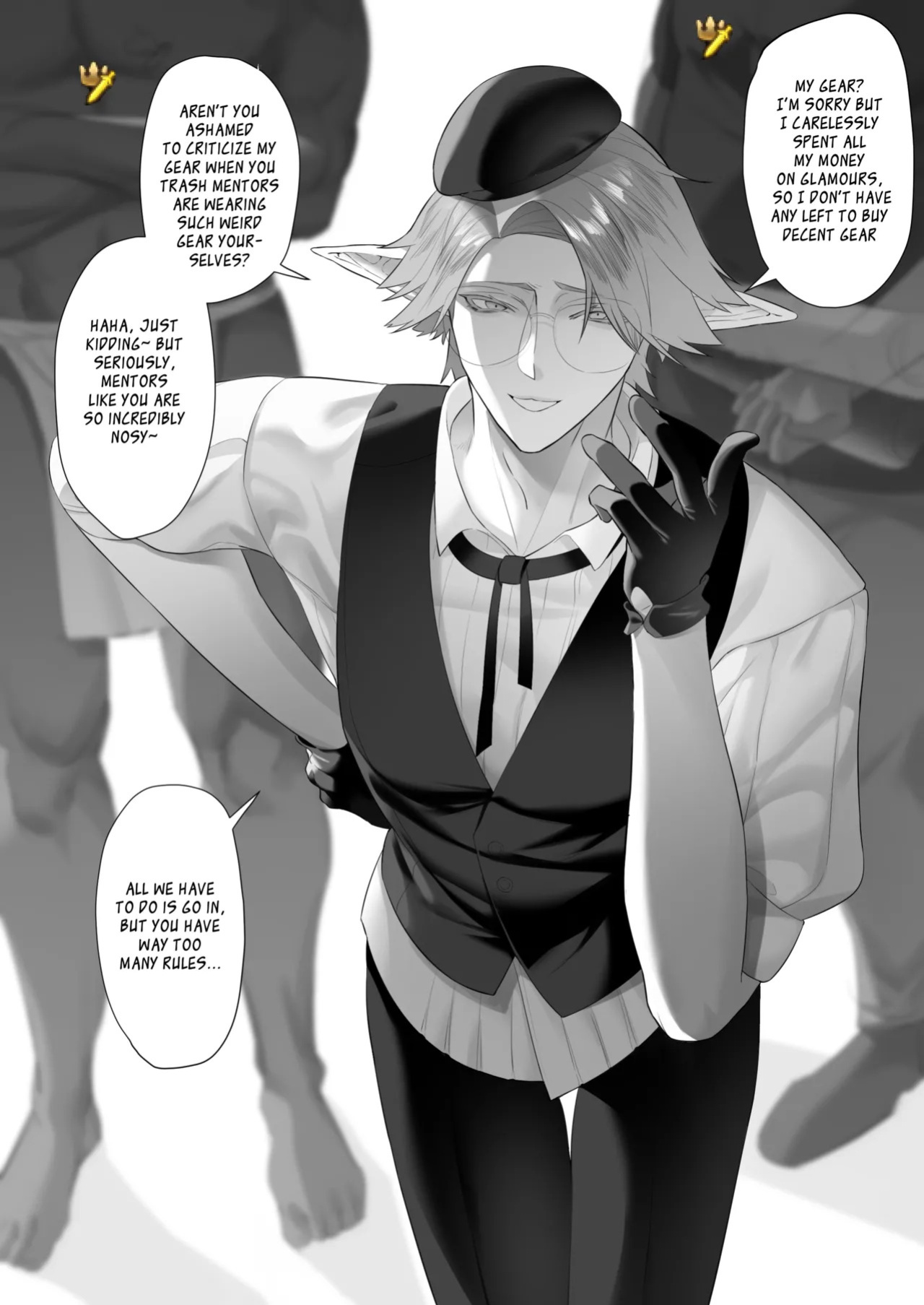 [Calamitail] Punish the bratty brat with personality excretion magic [Eng]