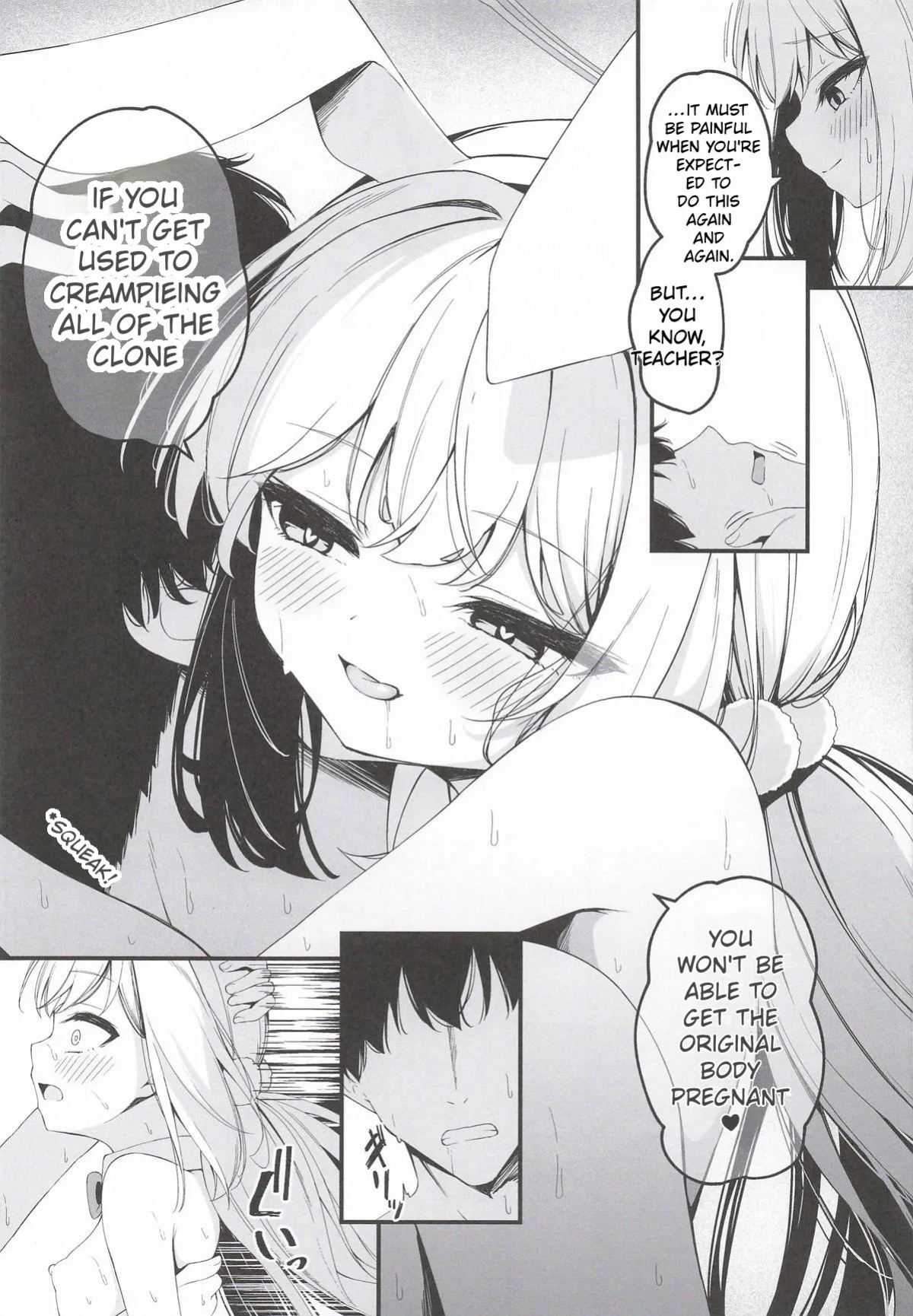 (C108) [Tsukuten (Madoka Tsukumo)] Hatsujou Usagi Tairyou Hassei!? | Many Rabbits in Heat (Blue Archive) [English]