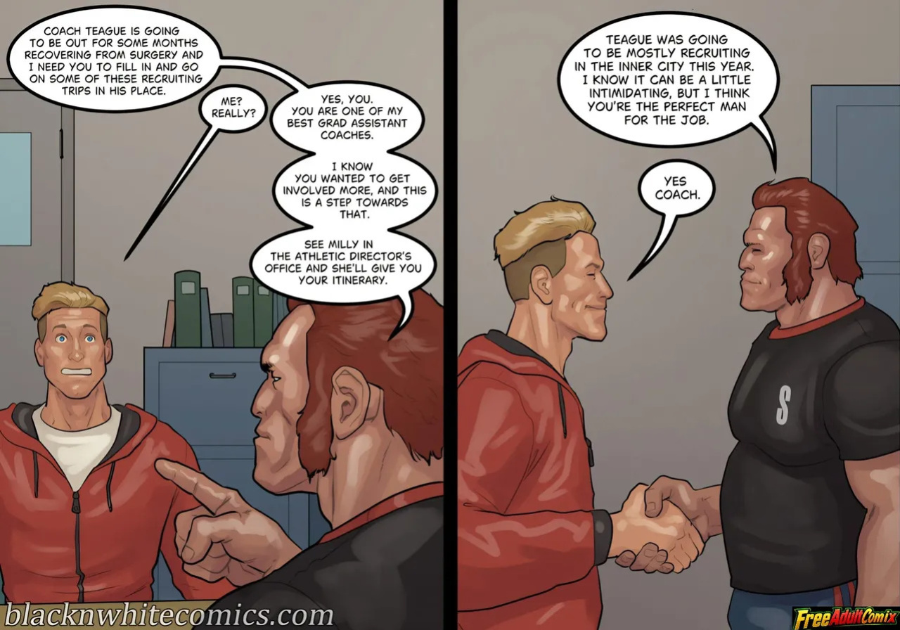 The Recruit (blacknwhitecomics)