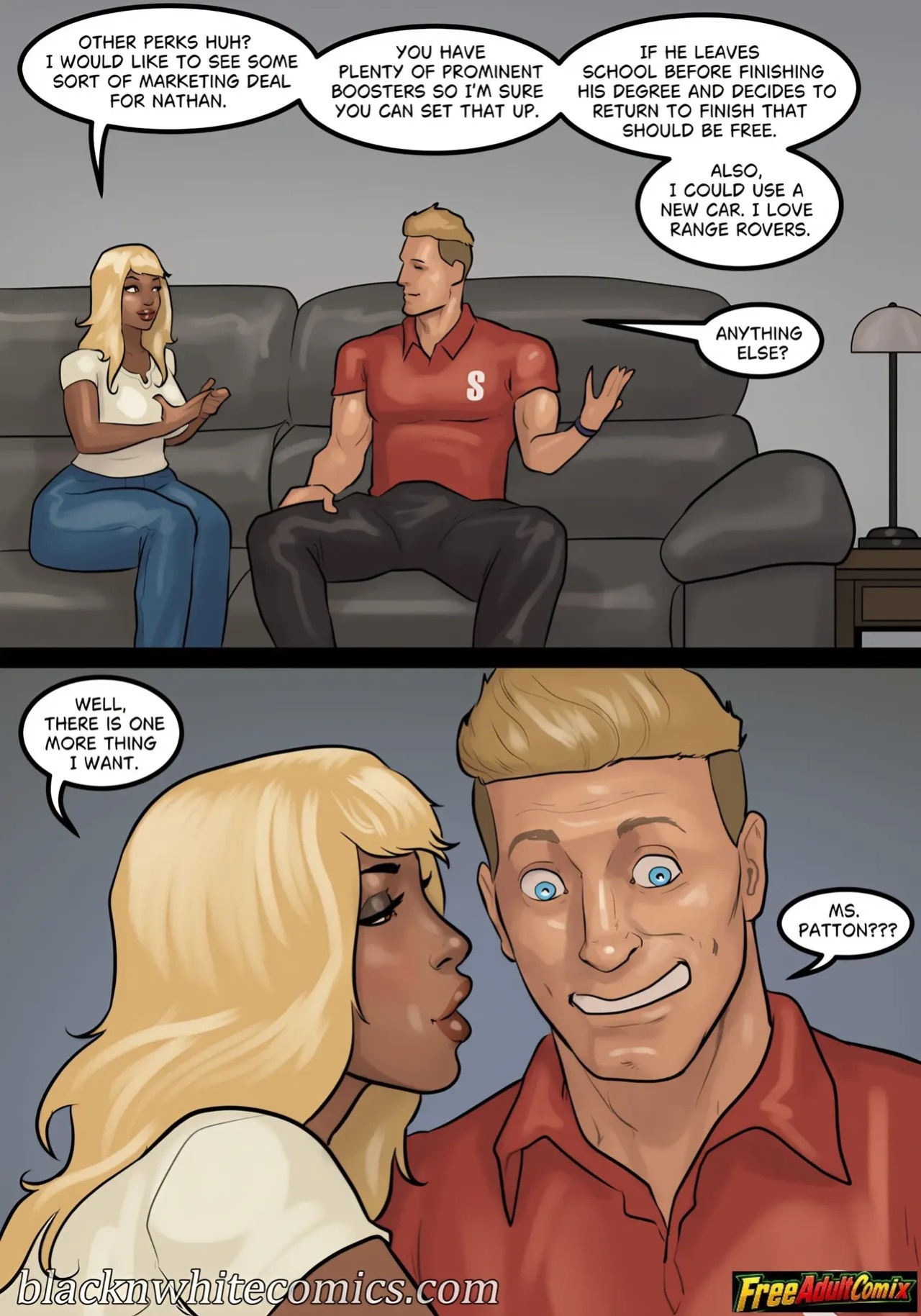 The Recruit (blacknwhitecomics)