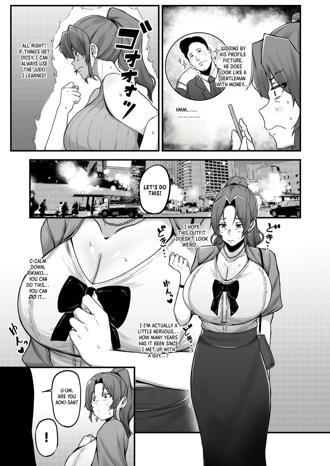 [Fujinoe Honpo (Fujinoe13B)] Single Mother Aoki-san no Kakeijutsu｜Single Mother Aoki-san's Budgeting Hacks [English] [Crystallized] [Digital]