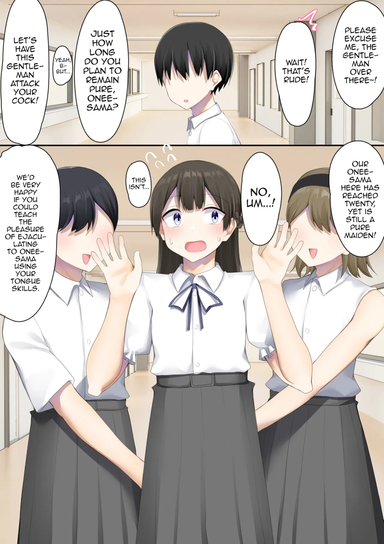 [Wanwan Bakufu (Kitajima Yuuki)] Danshikou ni Nyuugaku Shitara Ore Igai Zennin Otokonoko datta 2 [English] [mysterymeat3]