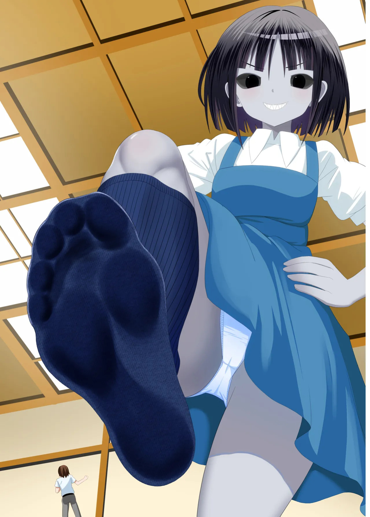 I want to be stepped on by a yokai girl