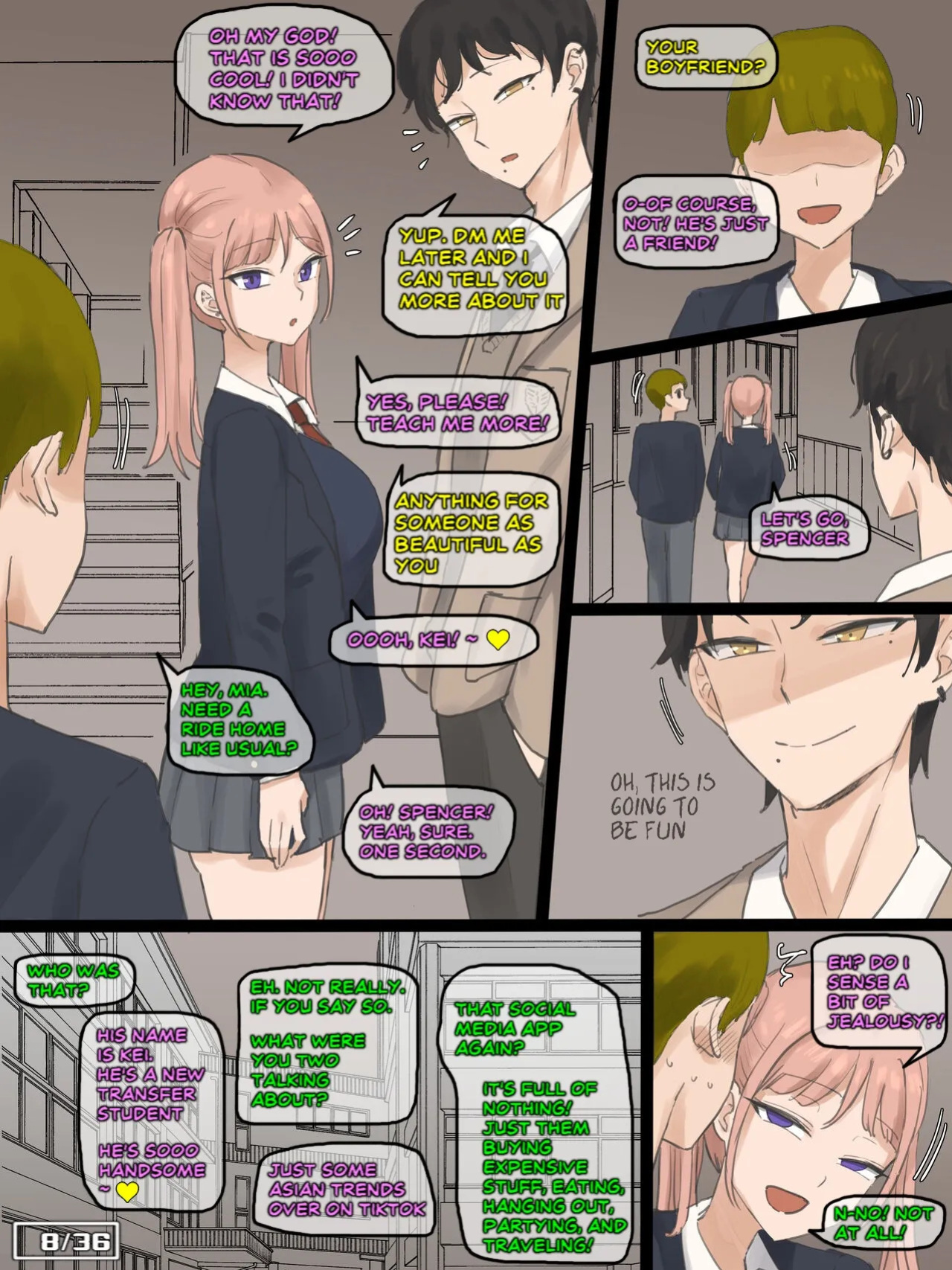 My Childhood Crush Cucked Me With The New Asian Transfer Student - [Laliberte- Edit] - RICED Edition