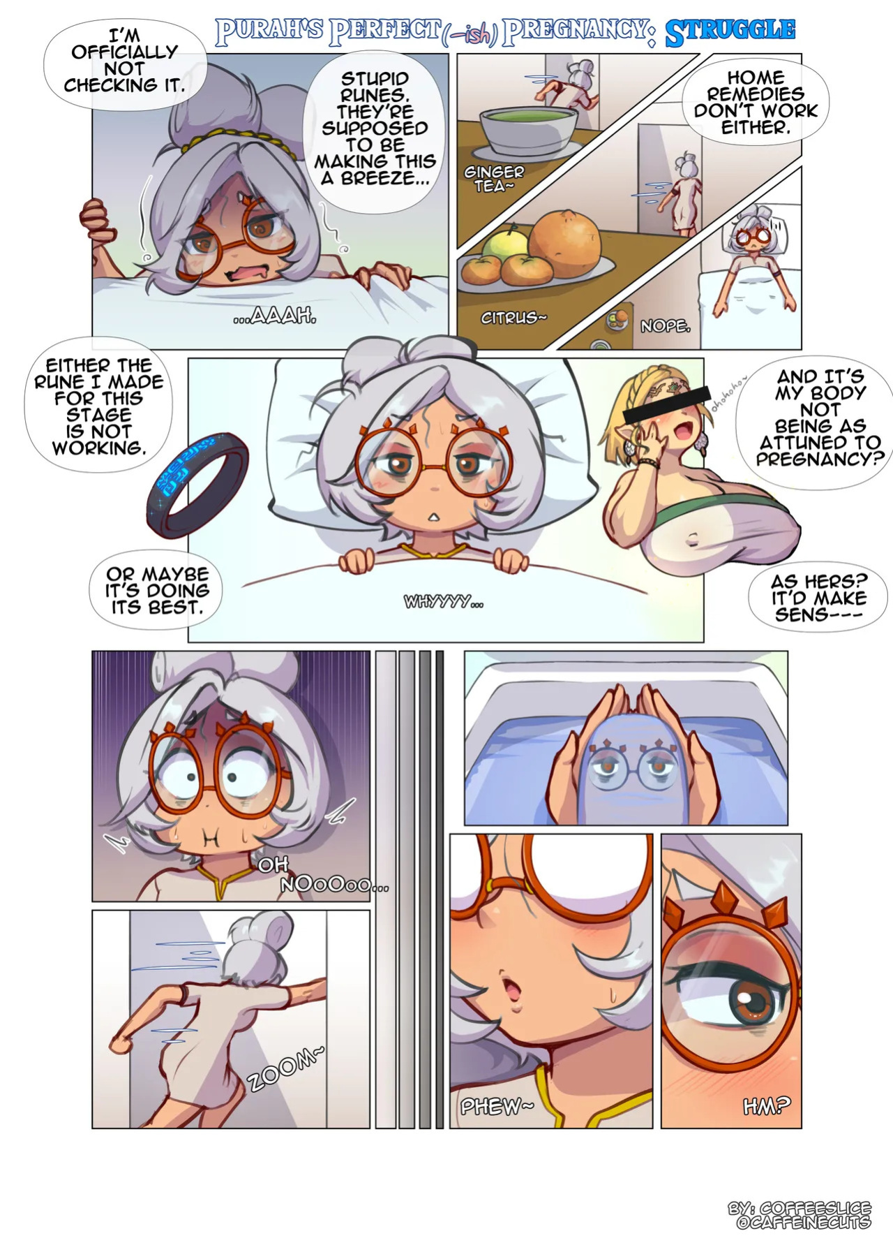 [CoffeeSlice] Purah's Perfect(-ish) Pregnancy (The Legend of Zelda) [ongoing]