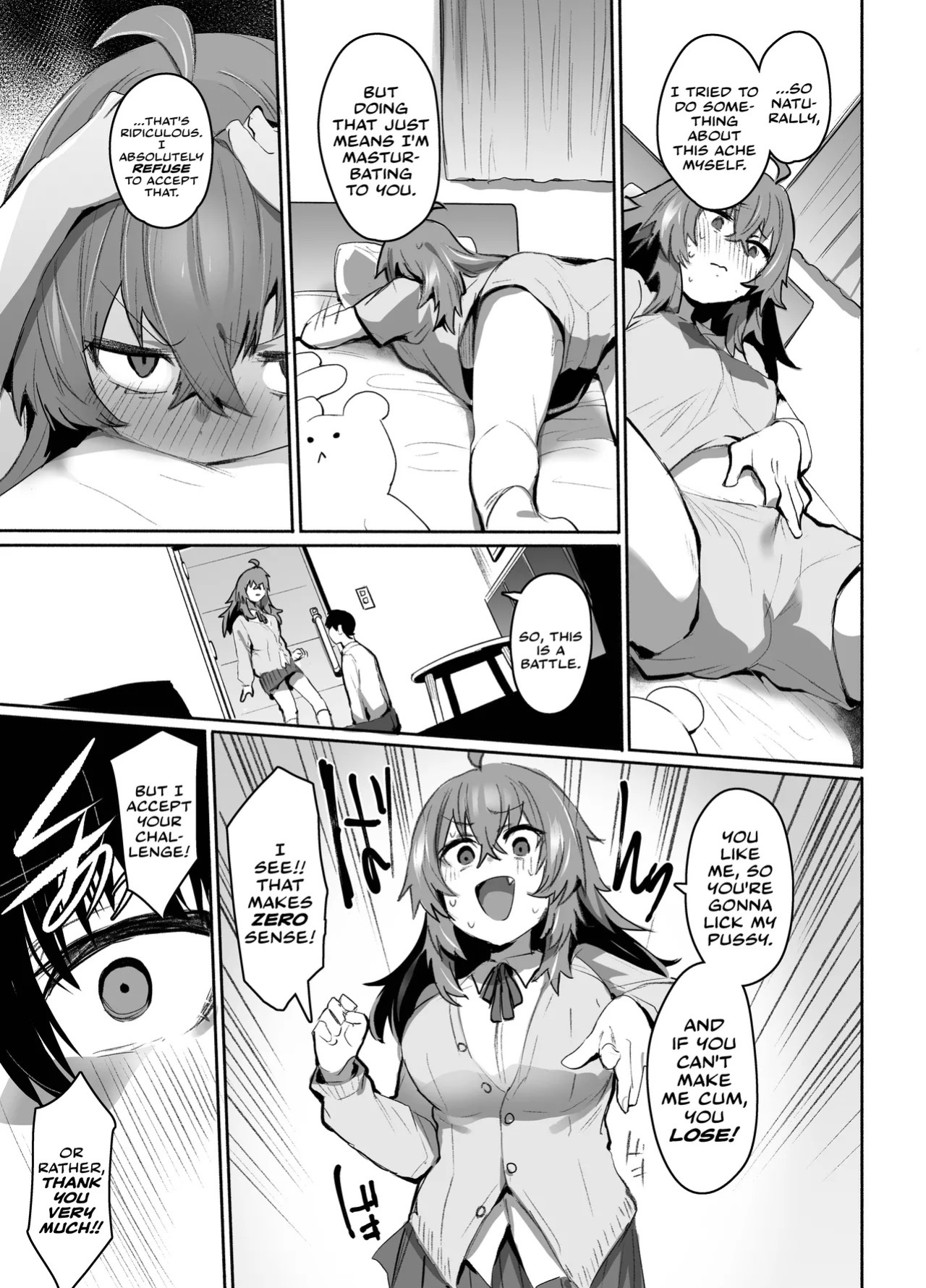[Rev3 (Monchan Rev3)] Maou Hime wa Koui ga Jakuten | The Demon Lord Princess is Weak to Affection [English] [Castle TL] [Decensored]