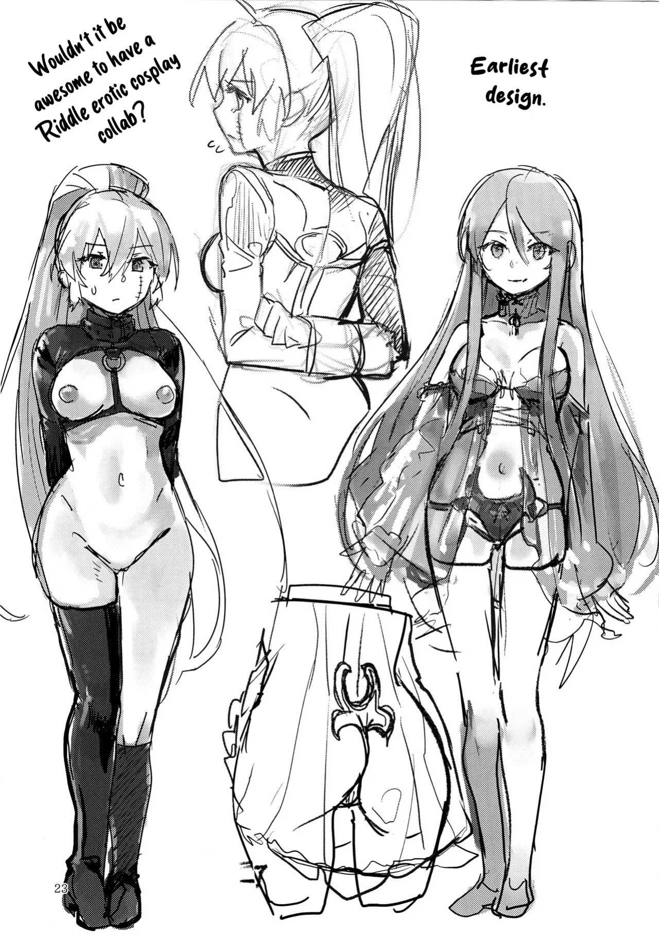 (C96) [Neoteny's (Aimitsu)] Yakousei no Shoujo Futari (Akuma no Riddle) [English]