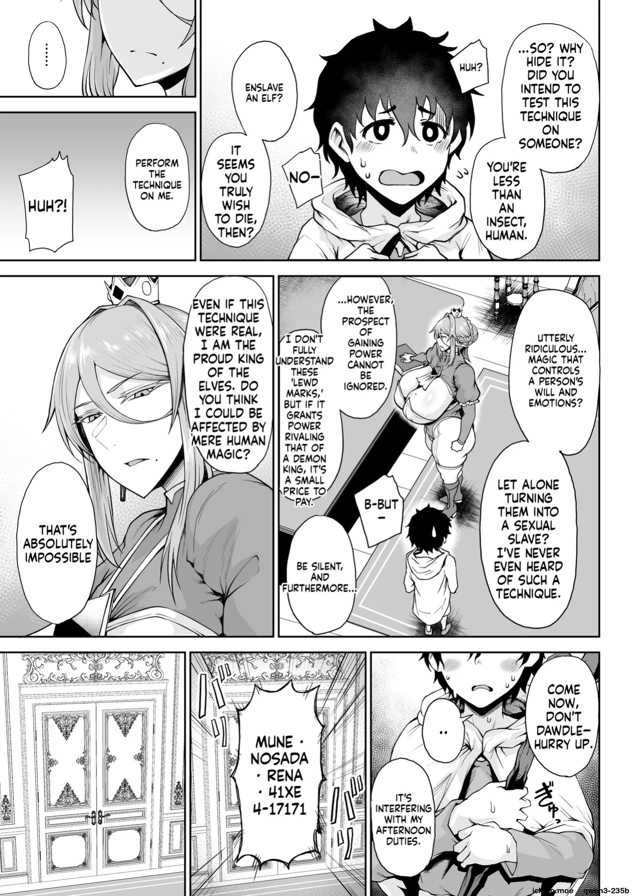 [Tanic Ya (Okutani Tanishi)] Ouken Sandatsu II - Royal Power Usurpation ~Ochinpo Ippon de Oukoku Houkai Oukyuu wa Chinpo no Yuenchi~ [English] [Digital]