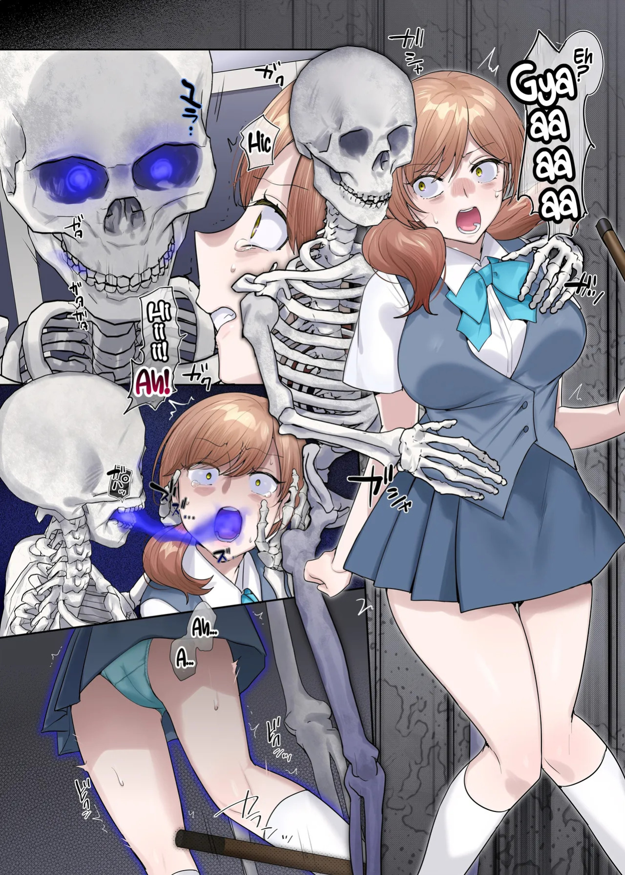 [Hiiragi Popura] Inokori seibutsu-shitsu | Detention in the Biology Lab (Hyoui, Osuki desu ka?) [English] [Maika]