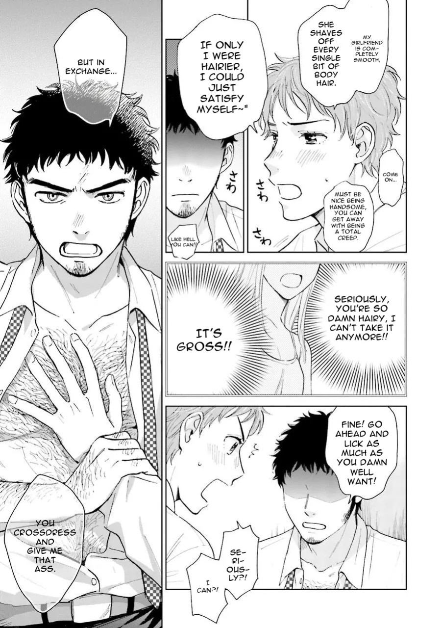 [HINO Youhe] A Man's Heart, Chest Hair, and Cross-Dressing [English] [asssssakurrra]