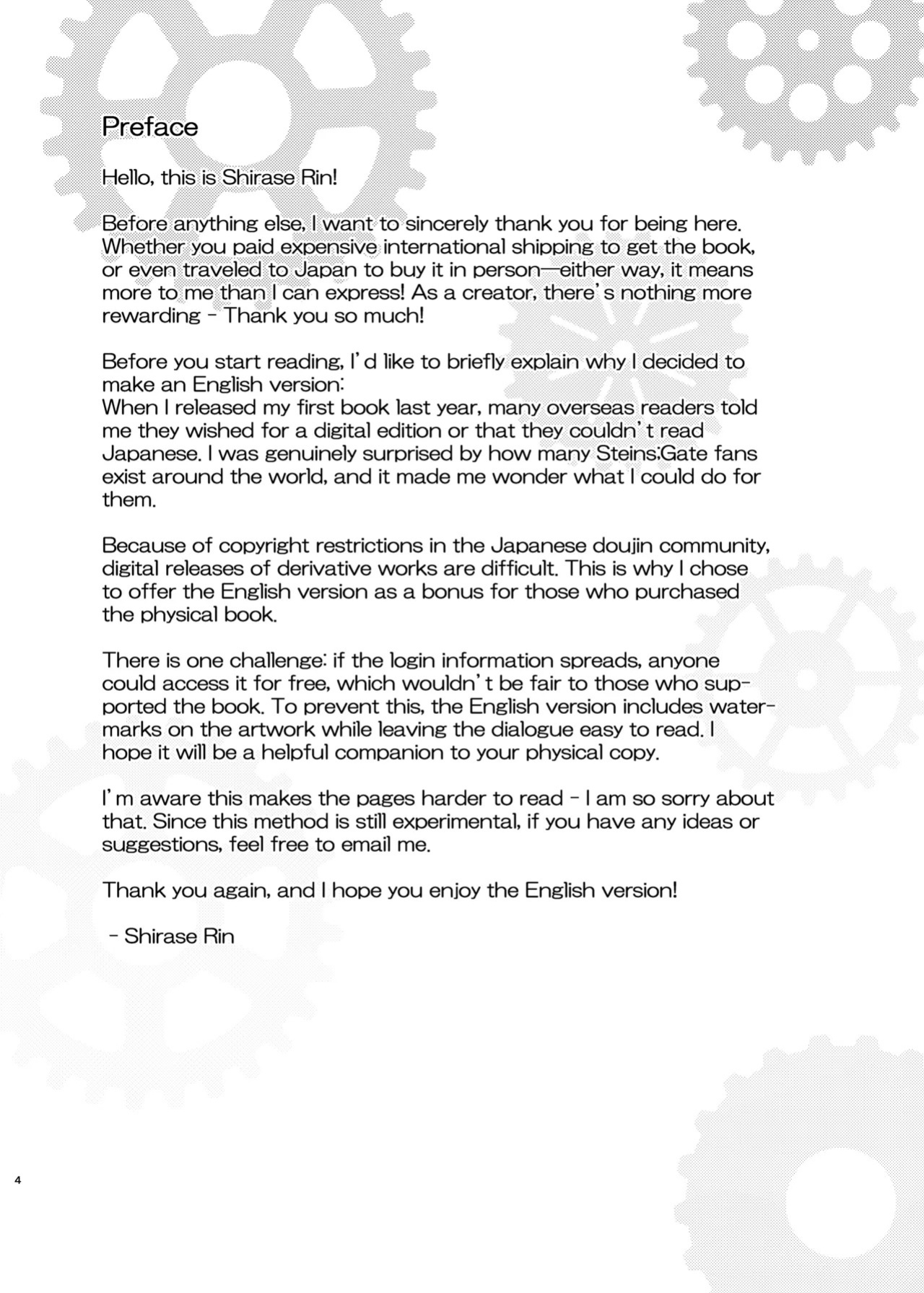 [Shirase Rin (Shirase Rin)] Shinjitsu Setsuzoku no Truth Line | Truth Line of Synchronicity (Steins;Gate) [English]