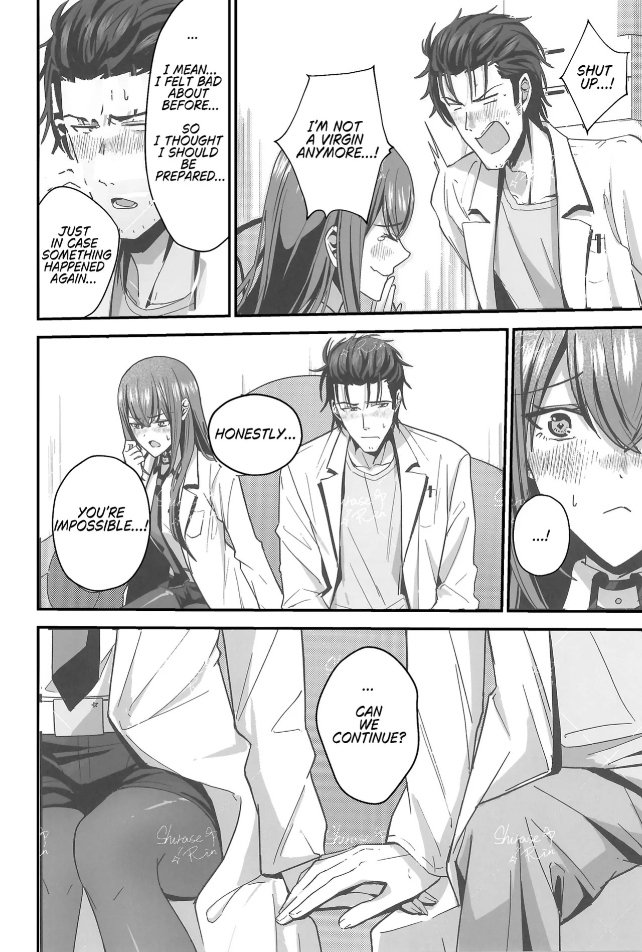 [Shirase Rin (Shirase Rin)] Shinjitsu Setsuzoku no Truth Line | Truth Line of Synchronicity (Steins;Gate) [English]
