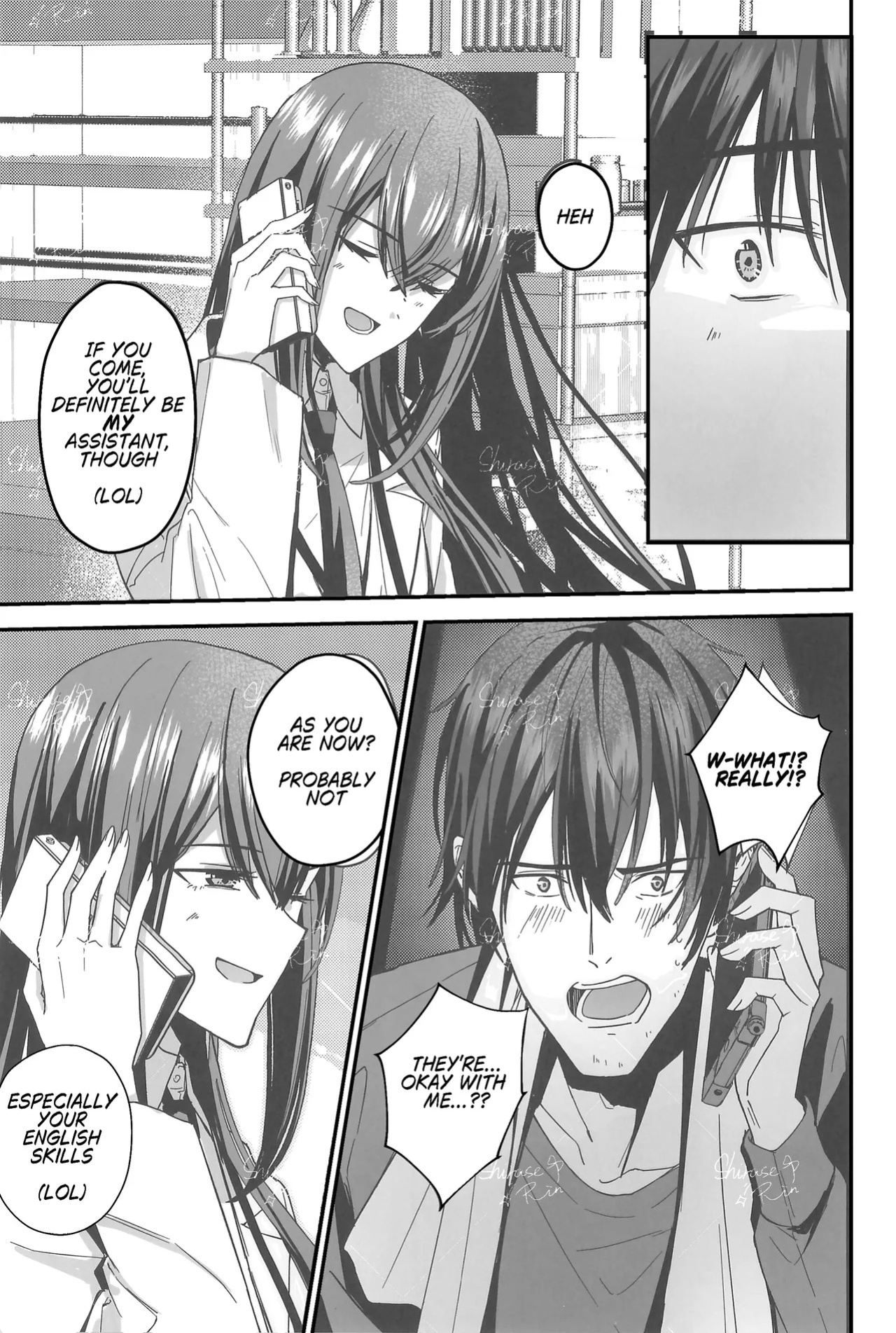 [Shirase Rin (Shirase Rin)] Shinjitsu Setsuzoku no Truth Line | Truth Line of Synchronicity (Steins;Gate) [English]