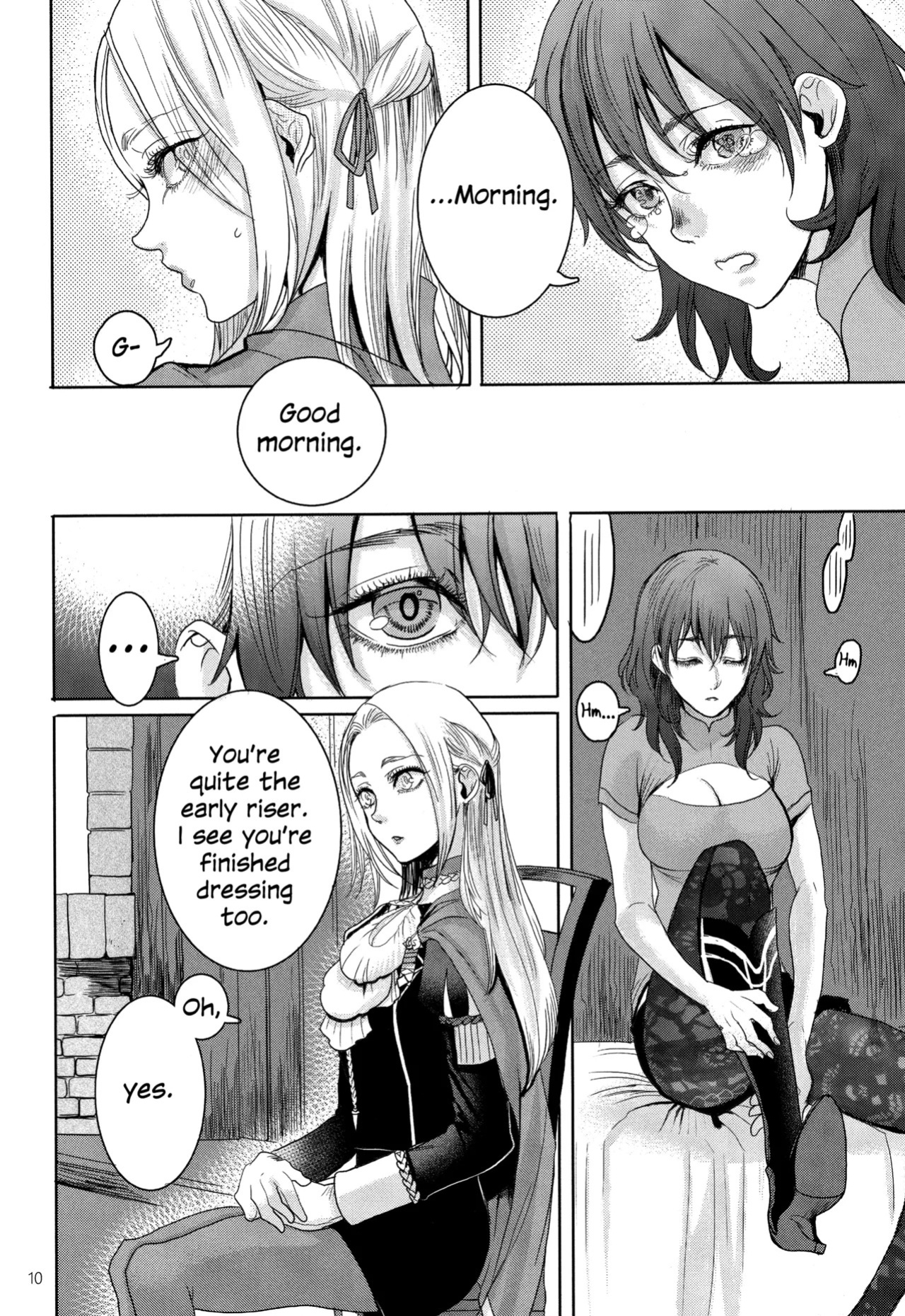 (Kokuin no Hokori 9) [Zero Dollars Junk (Masaki Kazuyoshi)] IPU - Invisible Pink Unicorn (Fire Emblem: Three Houses) [English]