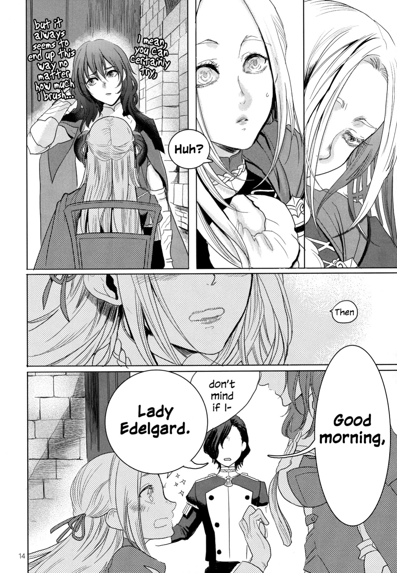 (Kokuin no Hokori 9) [Zero Dollars Junk (Masaki Kazuyoshi)] IPU - Invisible Pink Unicorn (Fire Emblem: Three Houses) [English]