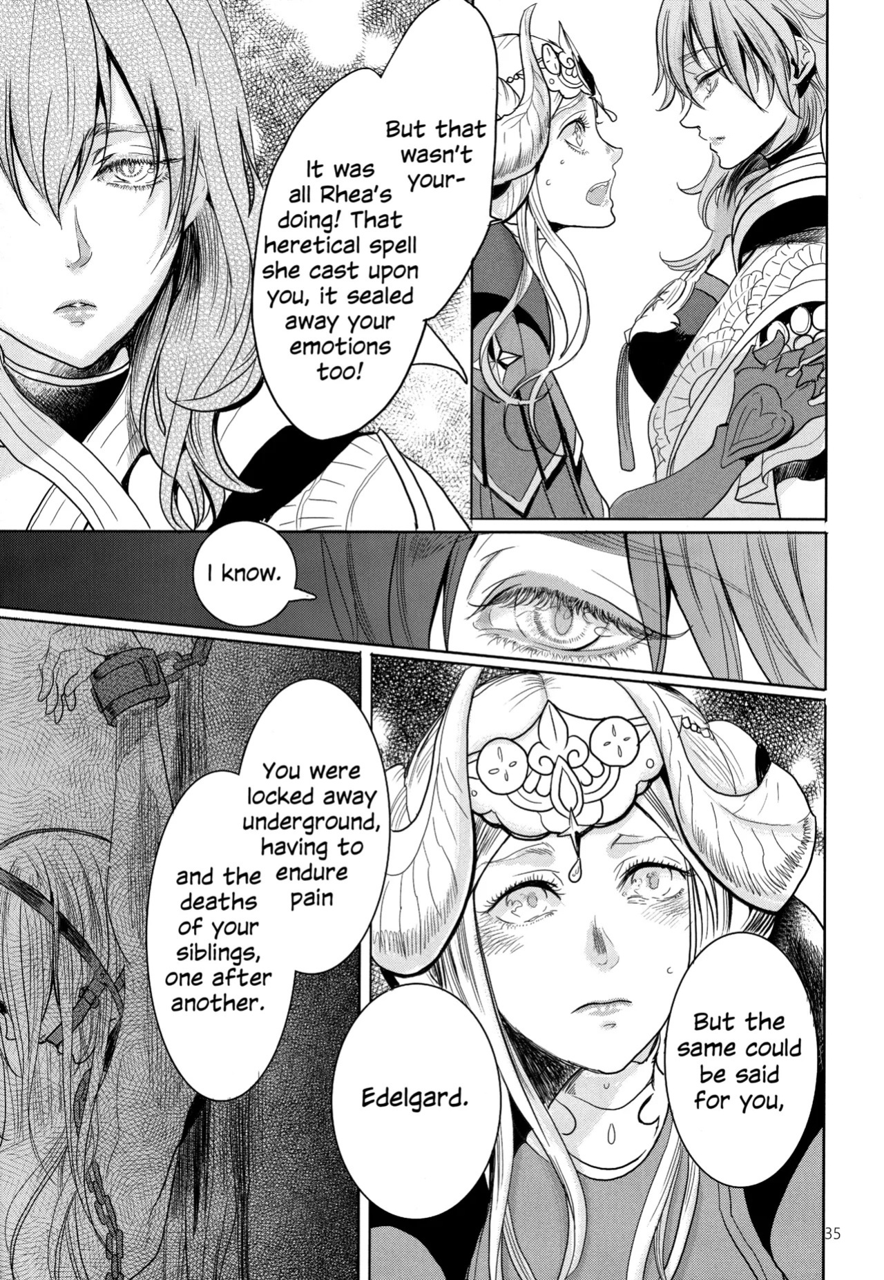 (Kokuin no Hokori 9) [Zero Dollars Junk (Masaki Kazuyoshi)] IPU - Invisible Pink Unicorn (Fire Emblem: Three Houses) [English]