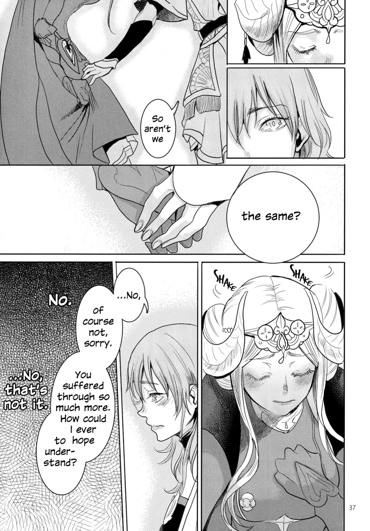 (Kokuin no Hokori 9) [Zero Dollars Junk (Masaki Kazuyoshi)] IPU - Invisible Pink Unicorn (Fire Emblem: Three Houses) [English]